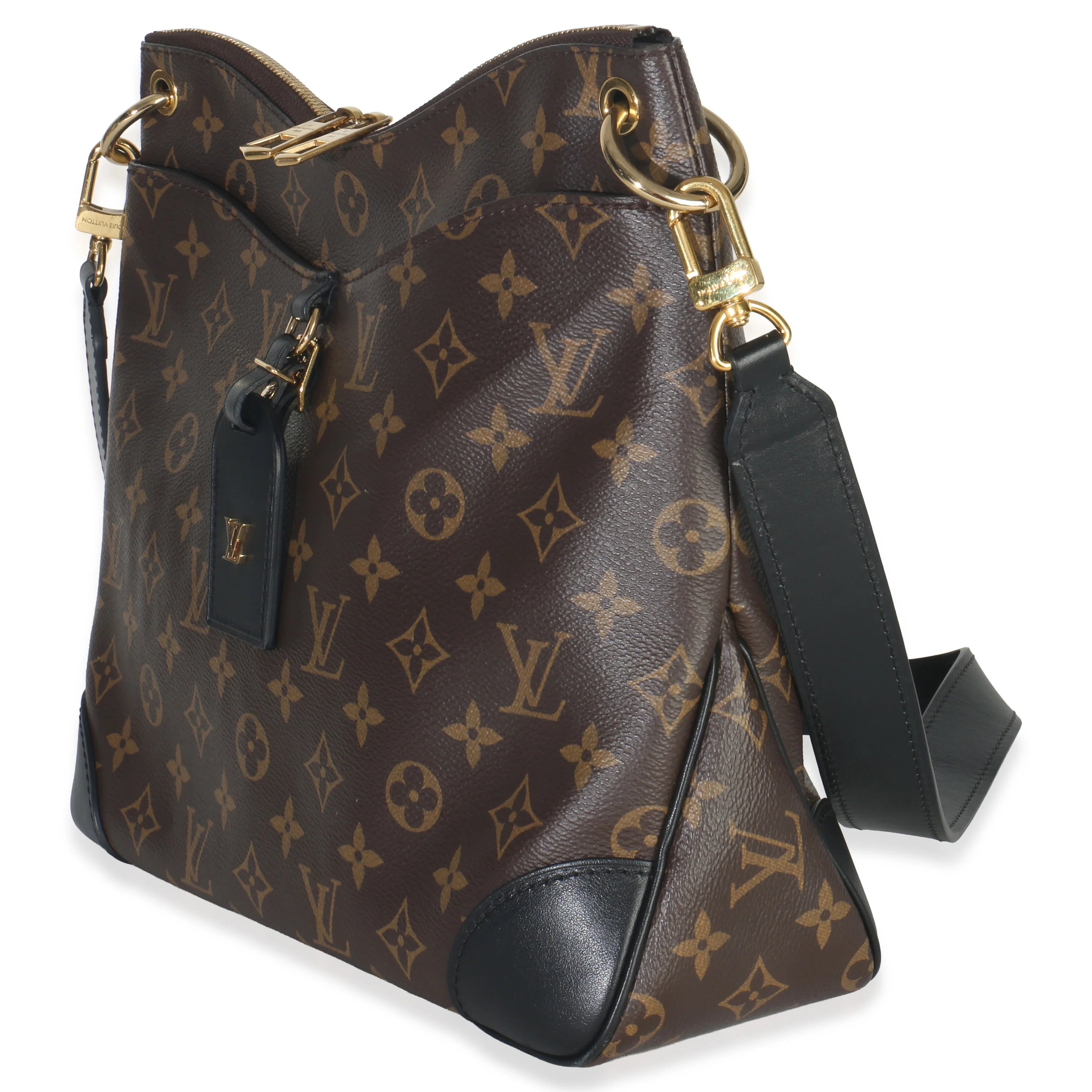 Black Monogram Canvas Odeon MM - Image 2
