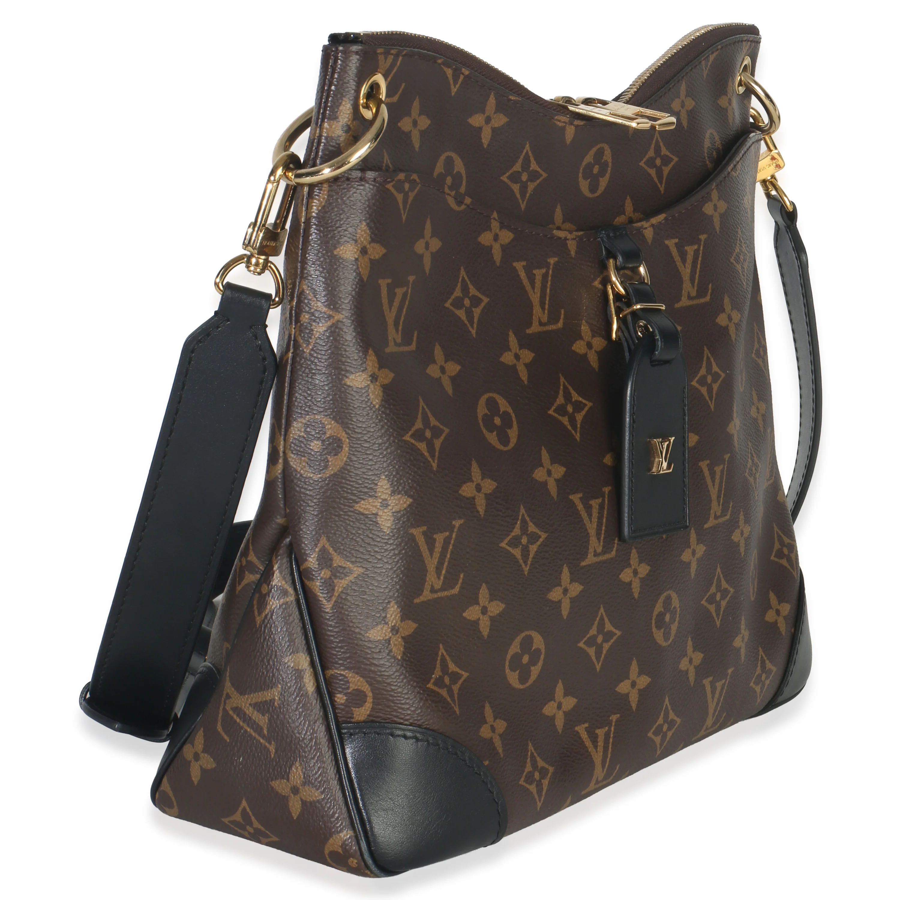 Black Monogram Canvas Odeon MM - Image 3