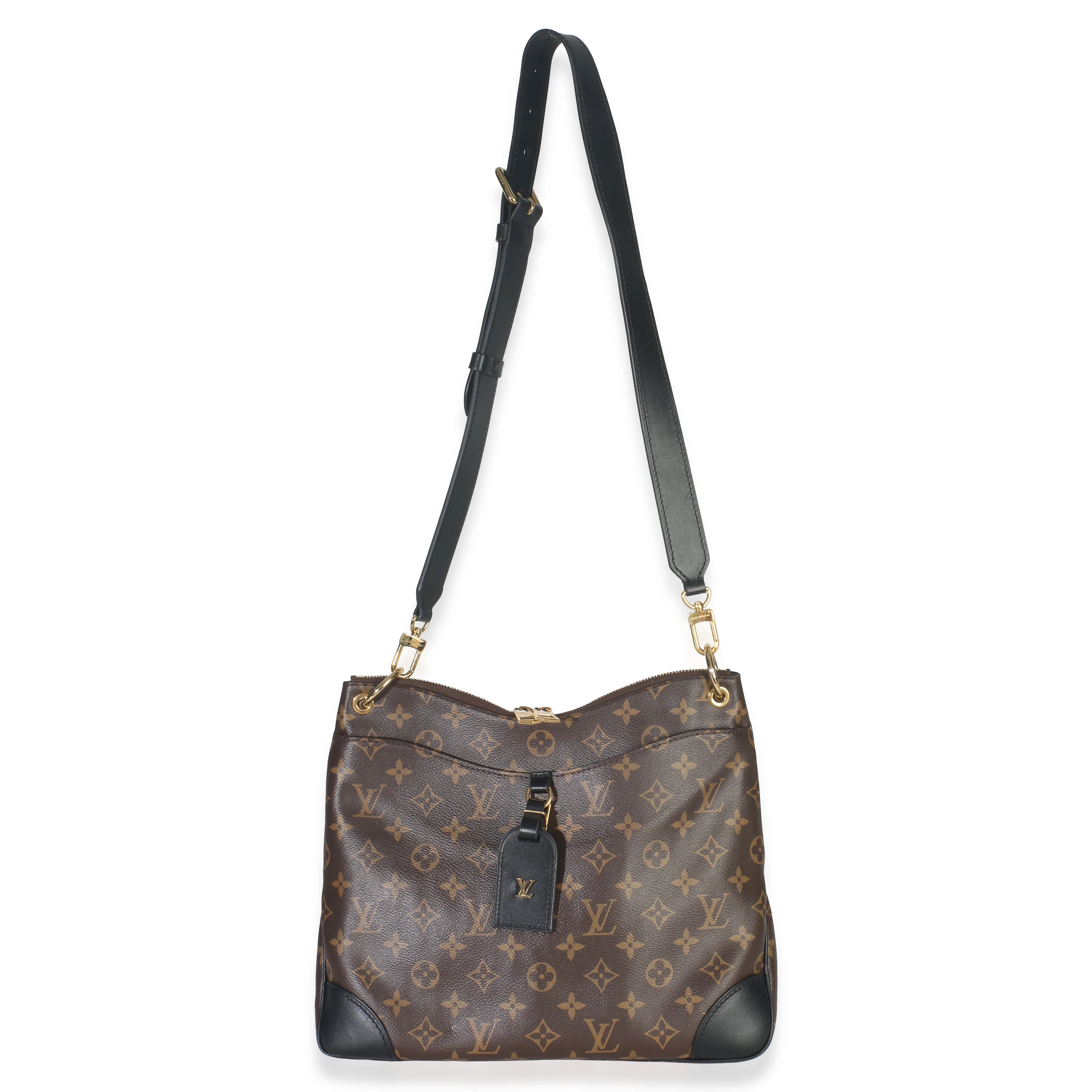 Black Monogram Canvas Odeon MM - Image 8