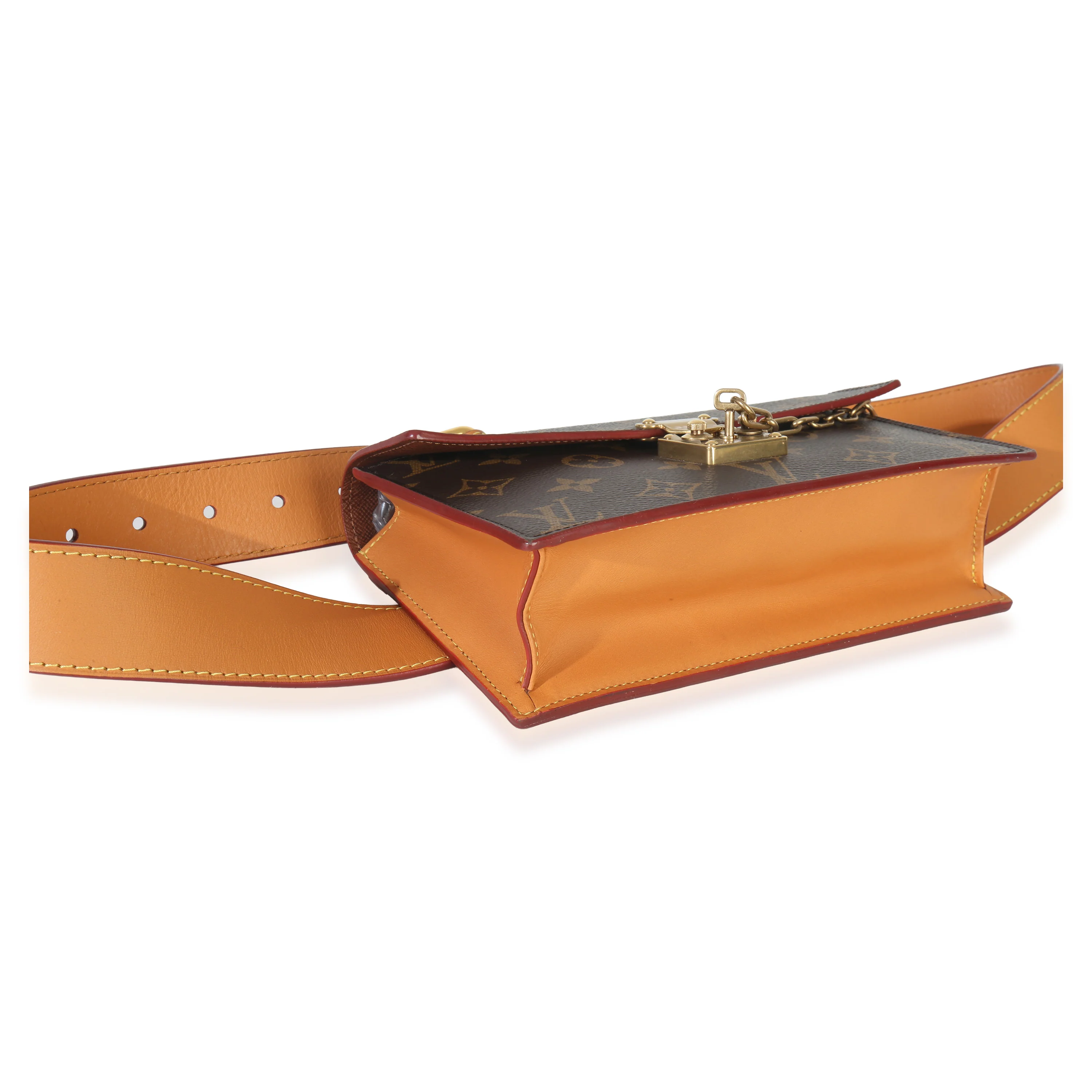 Monogram Canvas S Lock Belt Pouch - Image 6