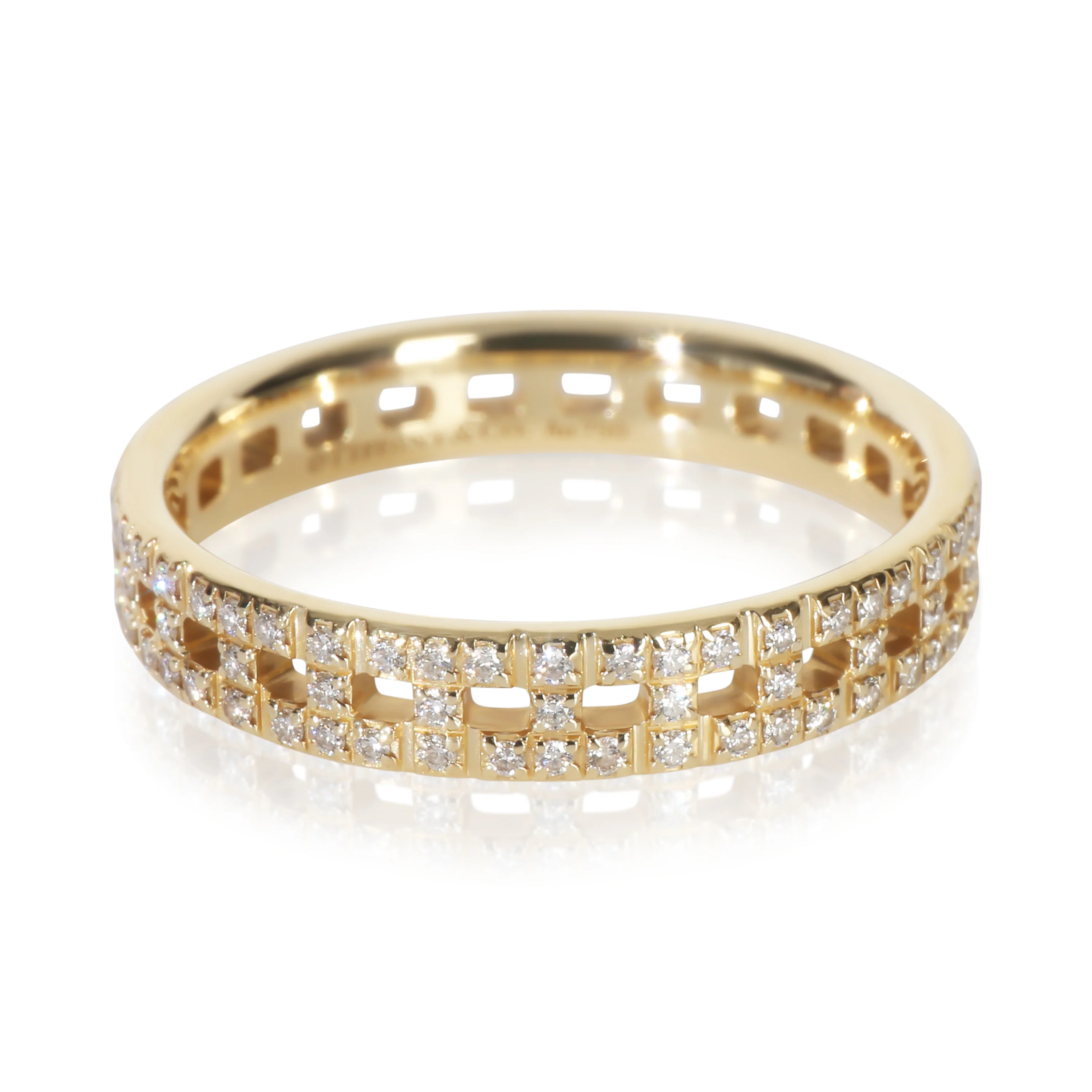 Yellow Gold Tiffany T True Narrow Ring