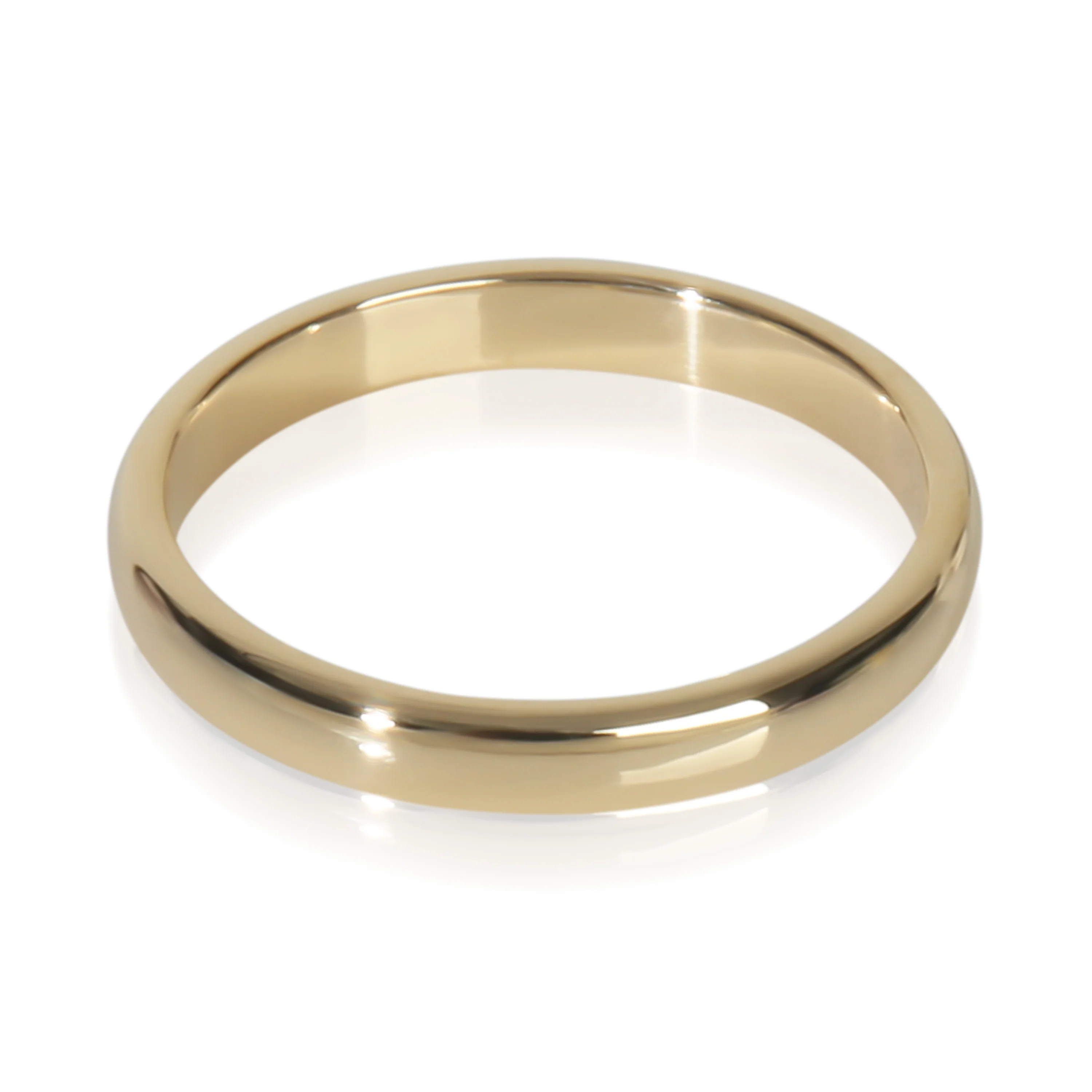 Yellow Gold Tiffany Forever Band - Image 3