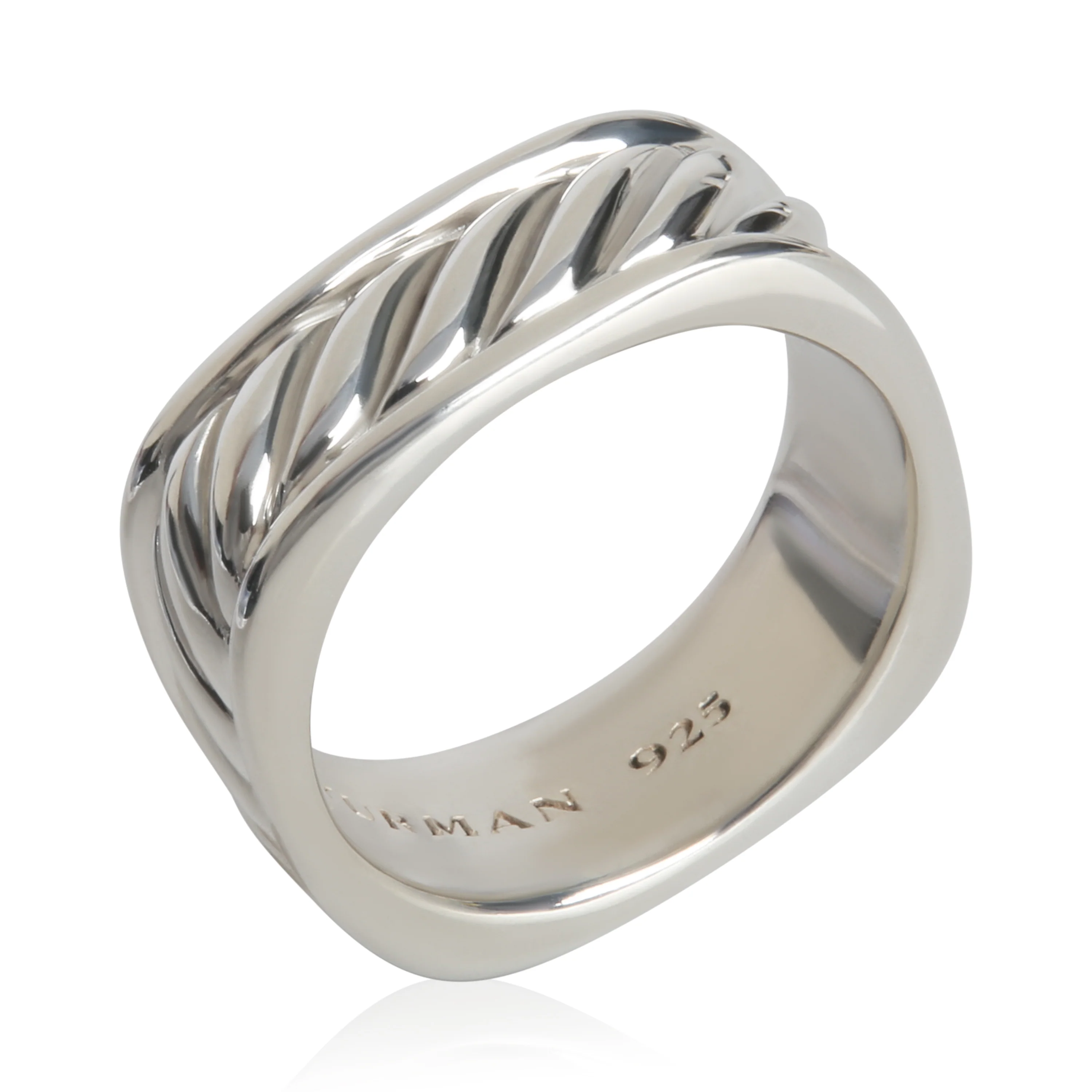 Sterling Silver Cable Band - Image 3