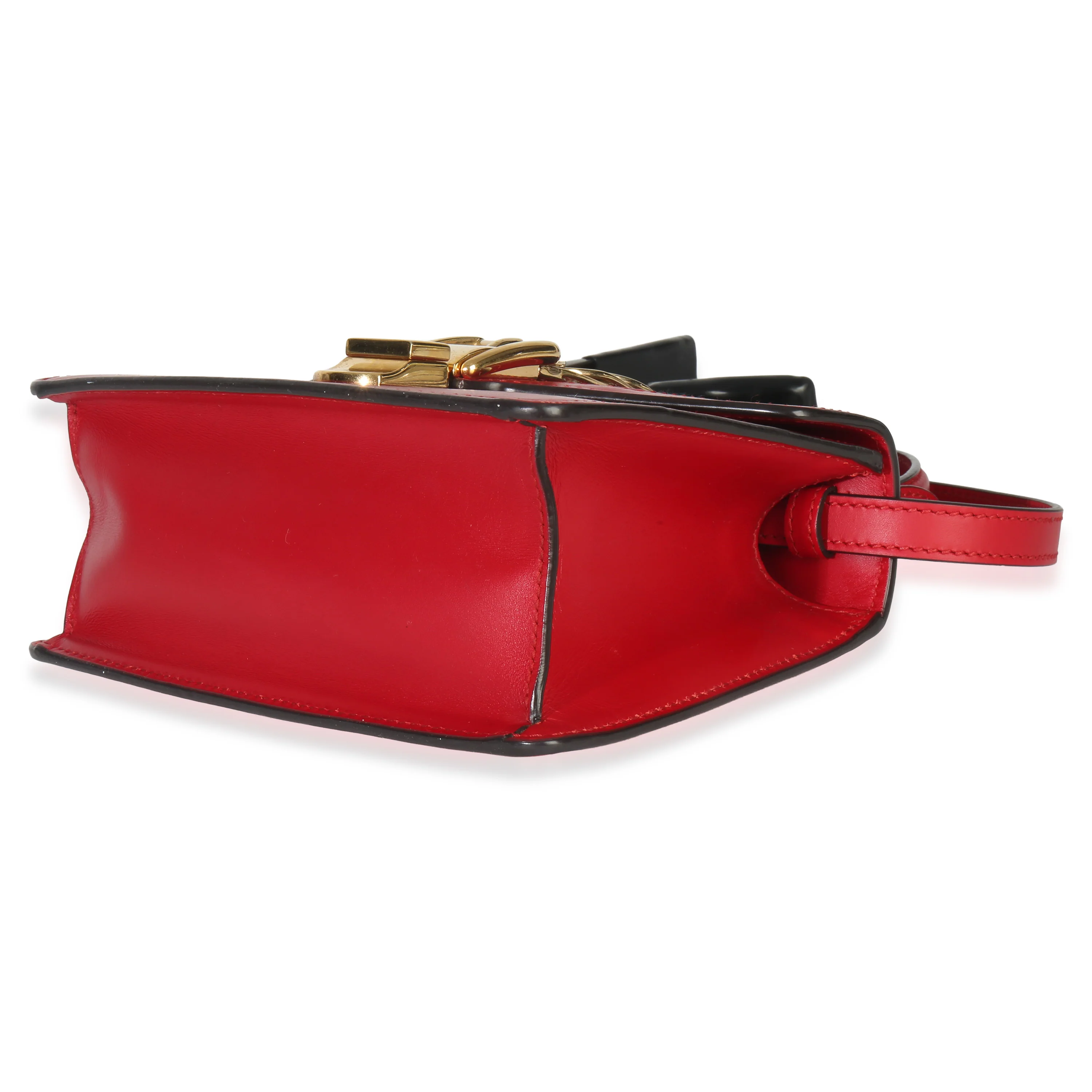 Red Calfskin Mini Sylvie Top Handle - Image 5