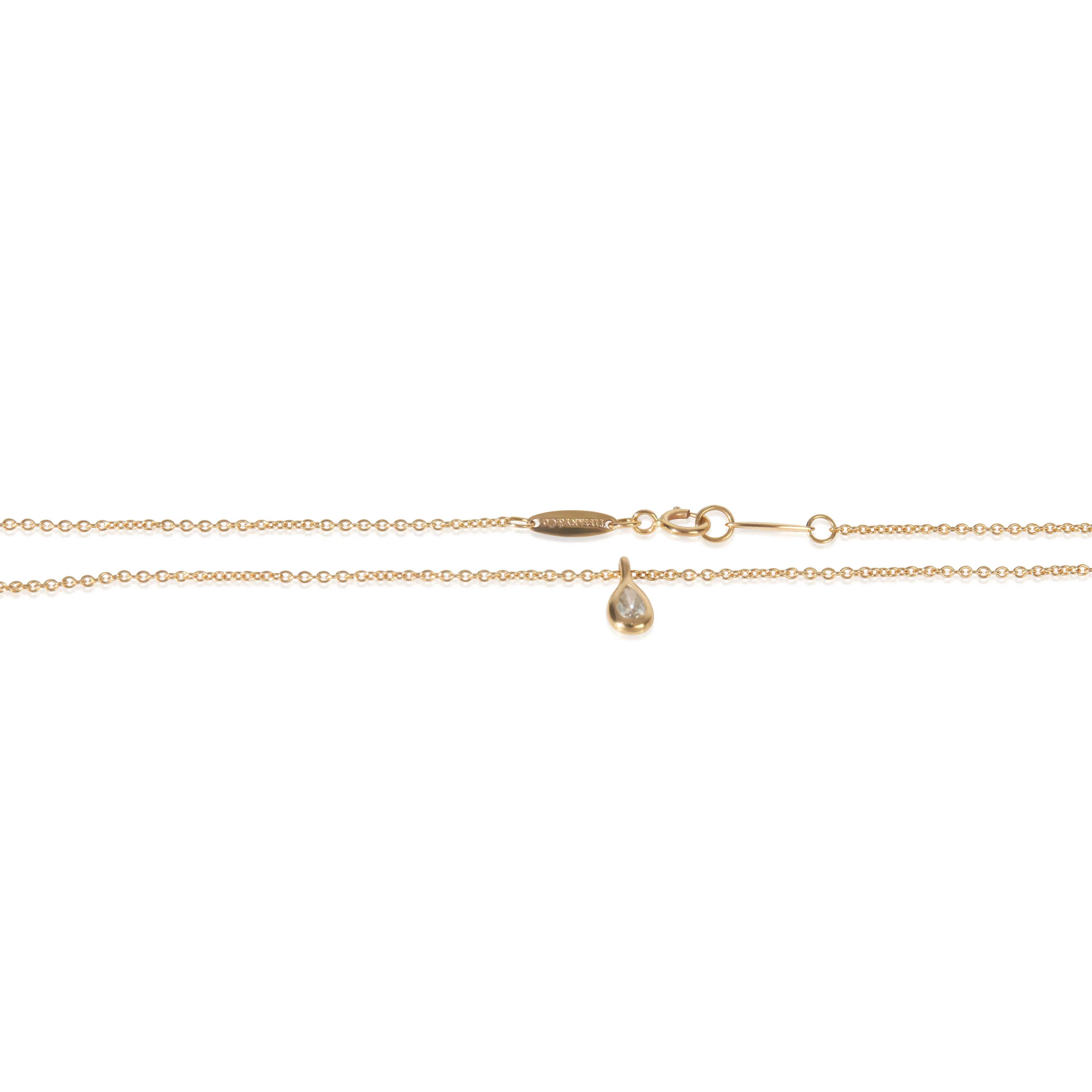 Rose Gold Diamond Diamond By Yard Pendant - Image 2