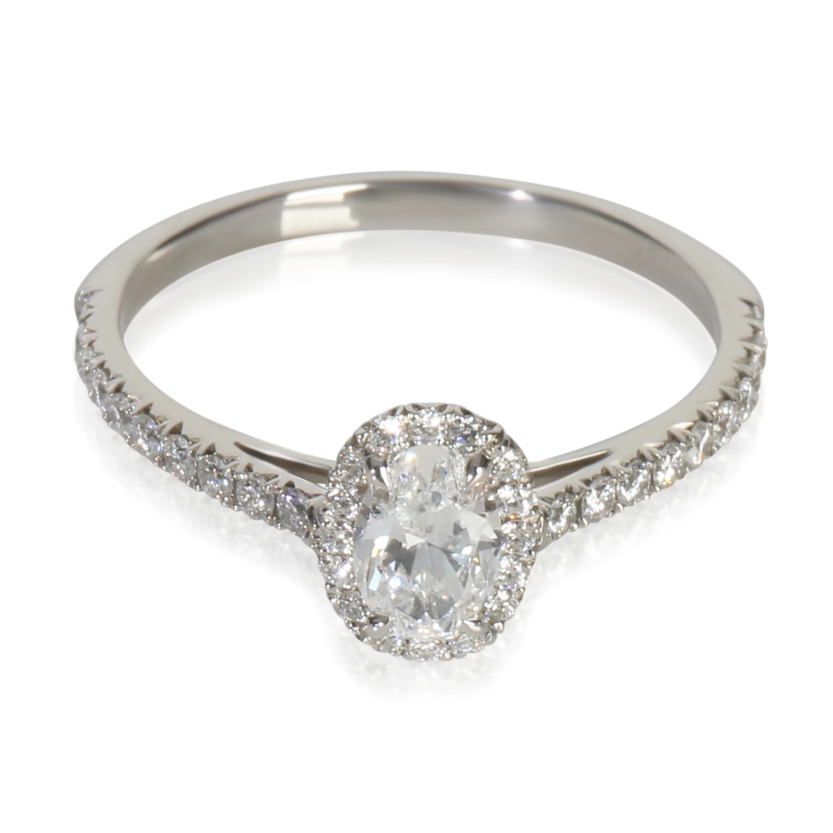 0.37 ct Oval Diamond Soleste Engagement Ring