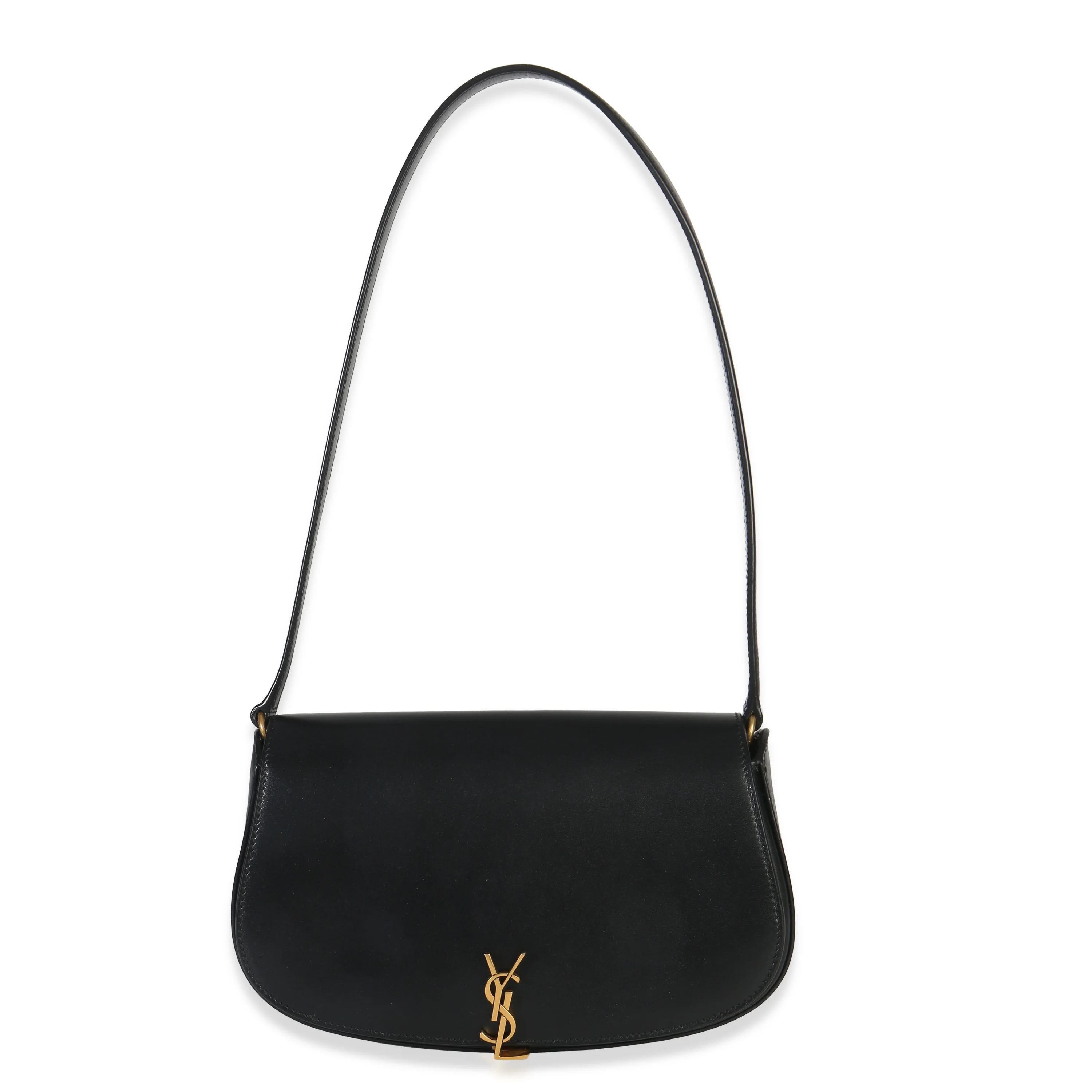 Black Box Calfskin Mini Voltaire Shoulder Bag