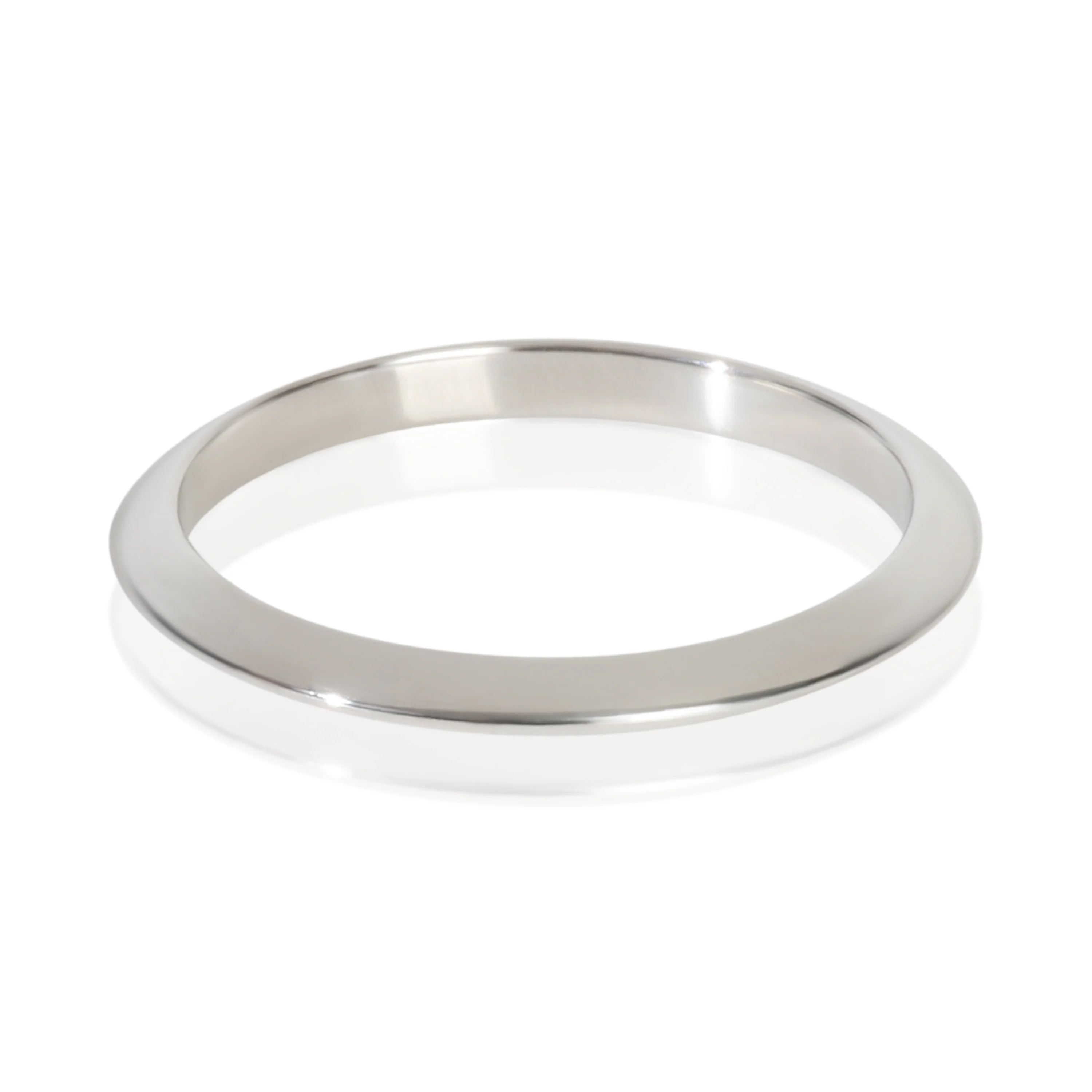 Platinum Knife Edge Band - Image 3