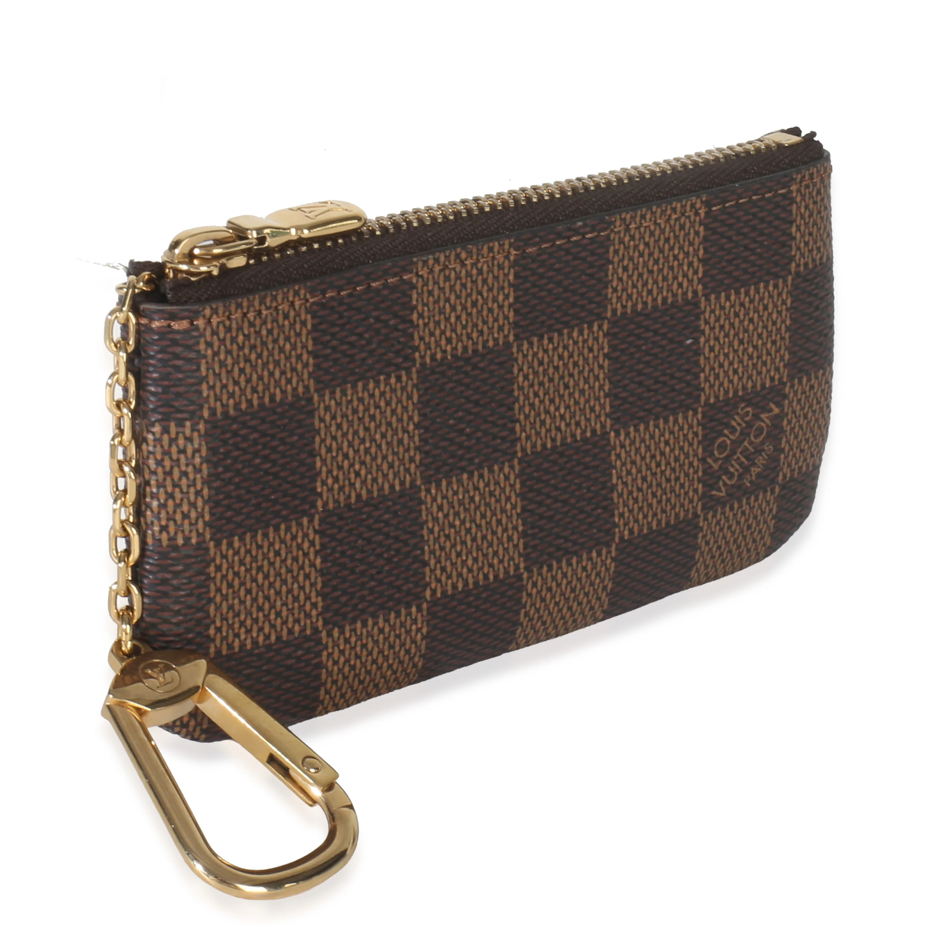 Damier Ebene Canvas Key Pouch - Image 2