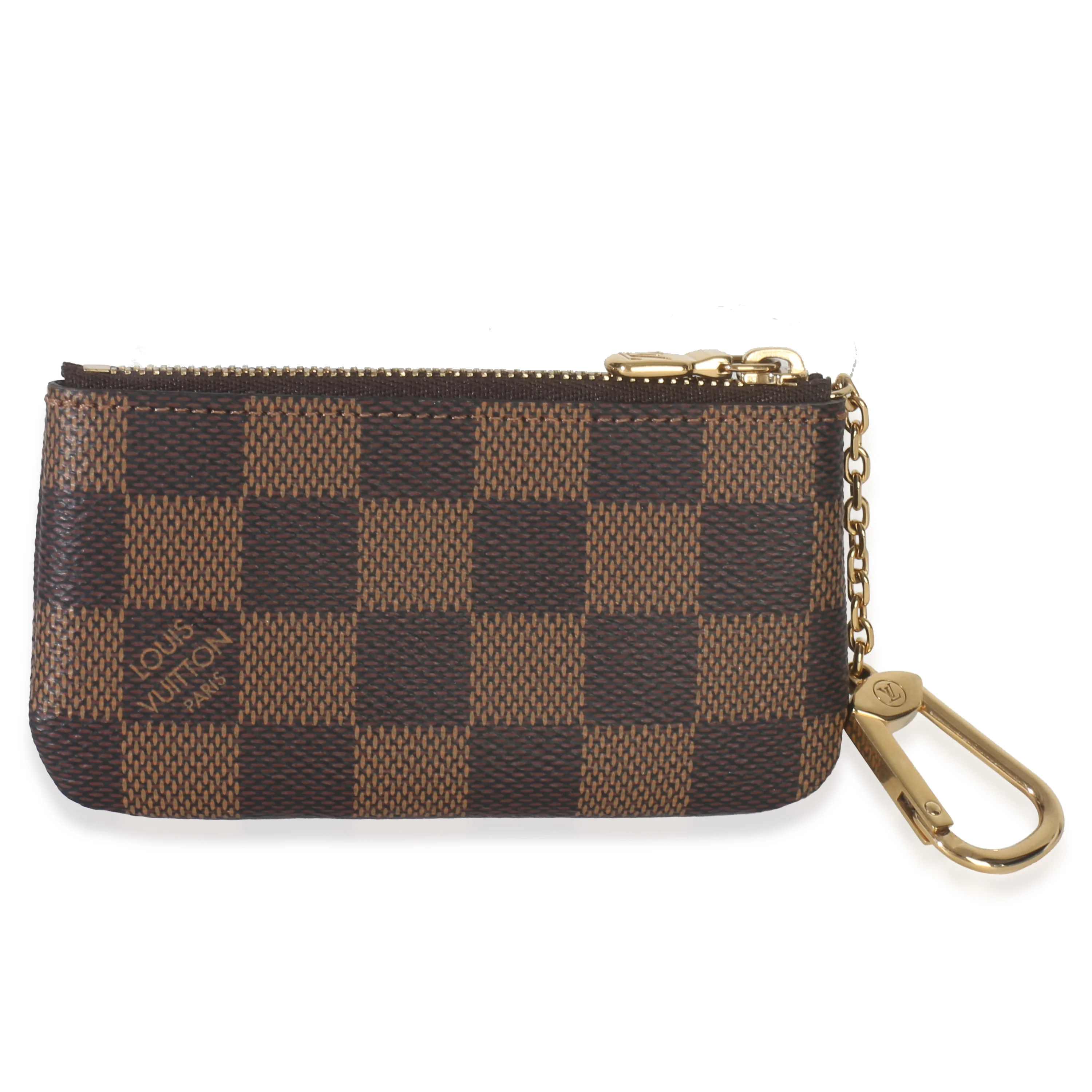 Damier Ebene Canvas Key Pouch - Image 4