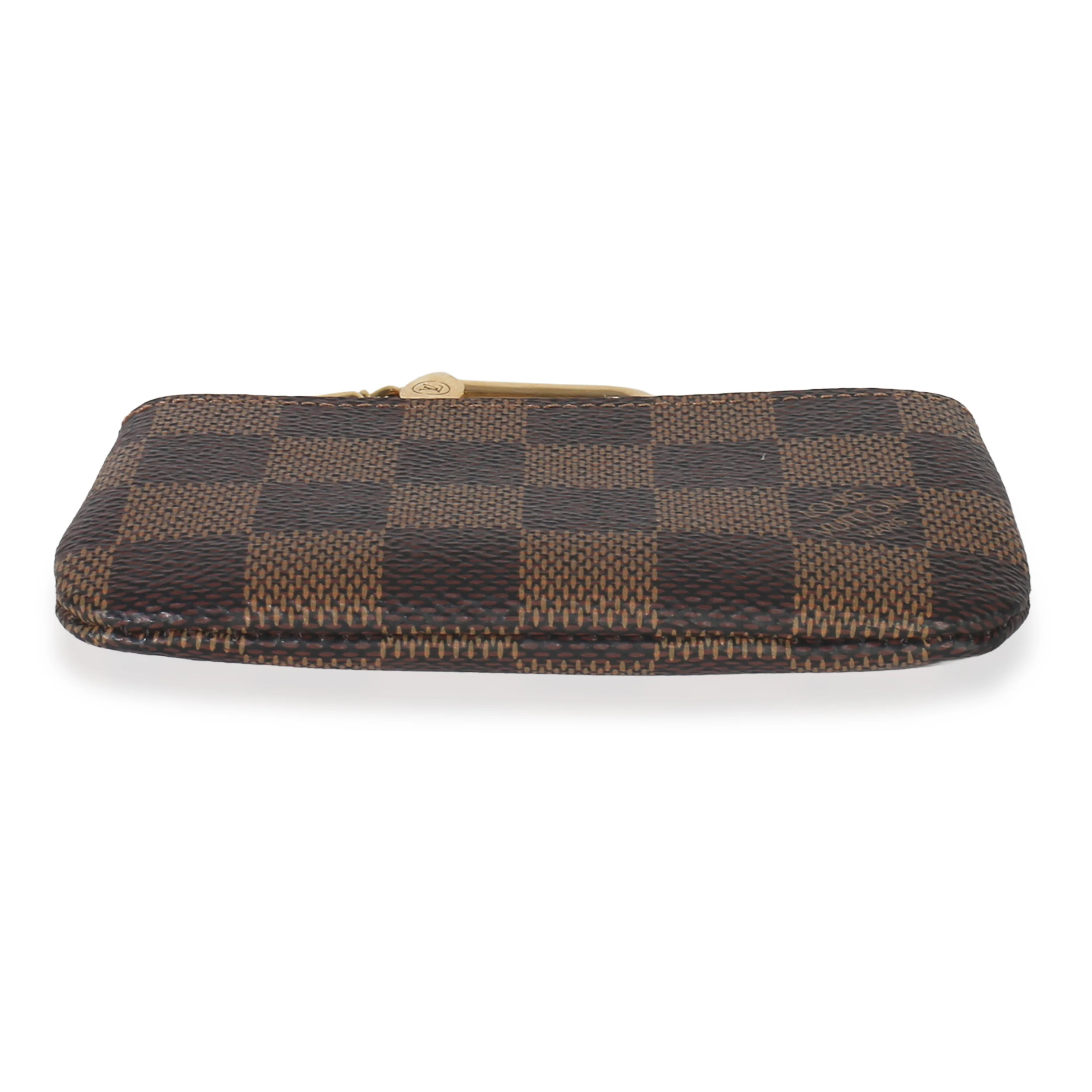 Damier Ebene Canvas Key Pouch - Image 5