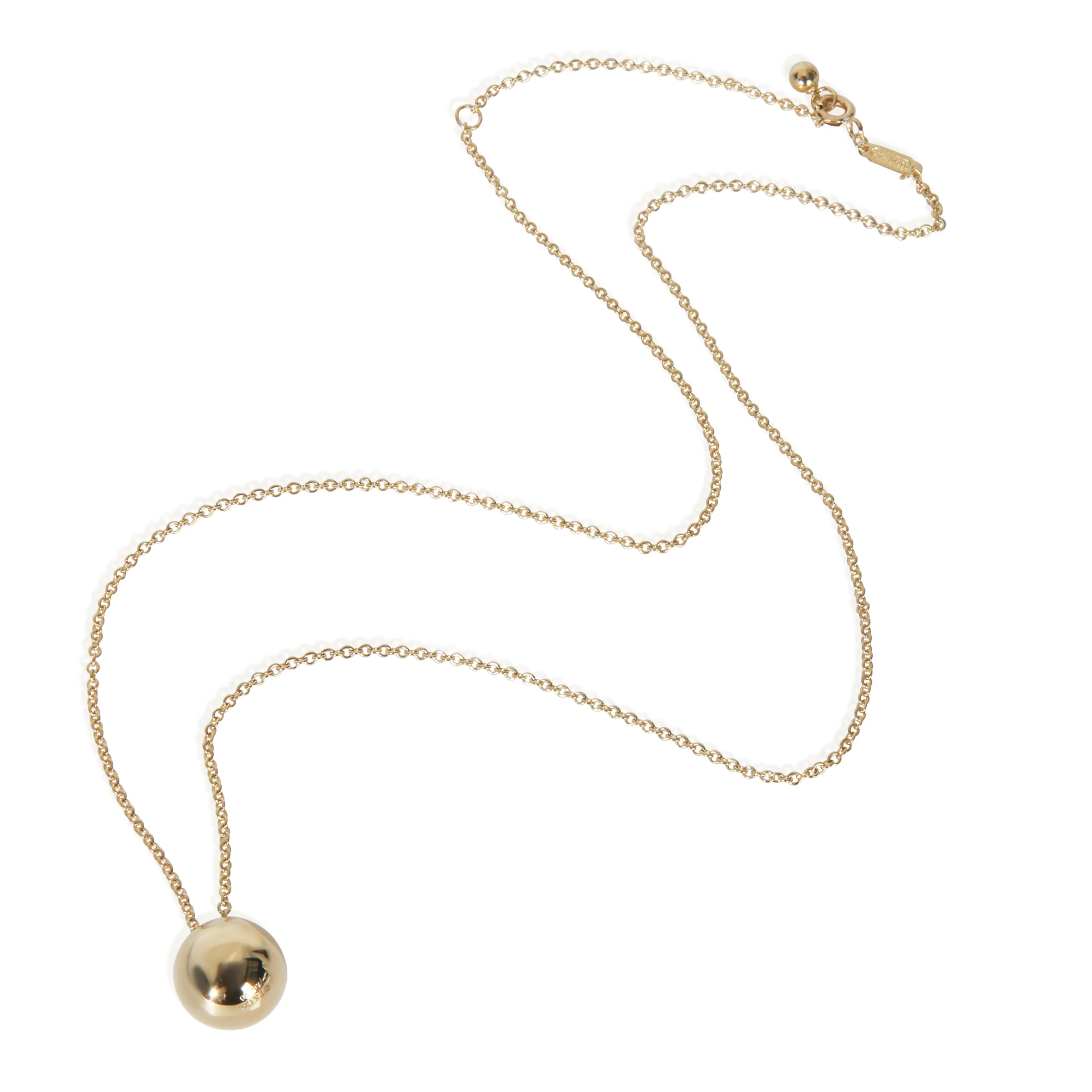 Yellow Gold HardWear Ball Pendant - Image 3