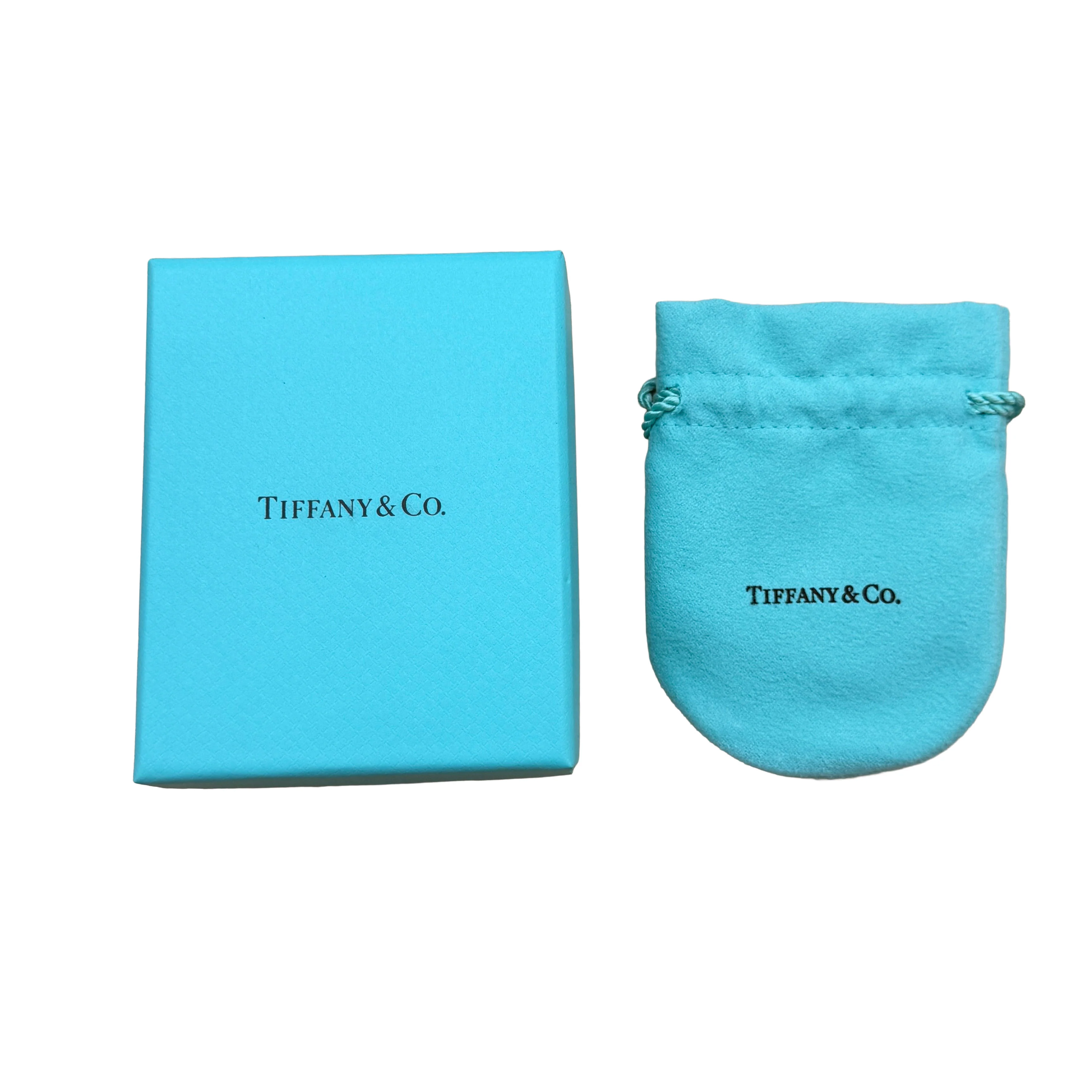 Sterling Silver  Tiffany T Smile Necklace - Image 4