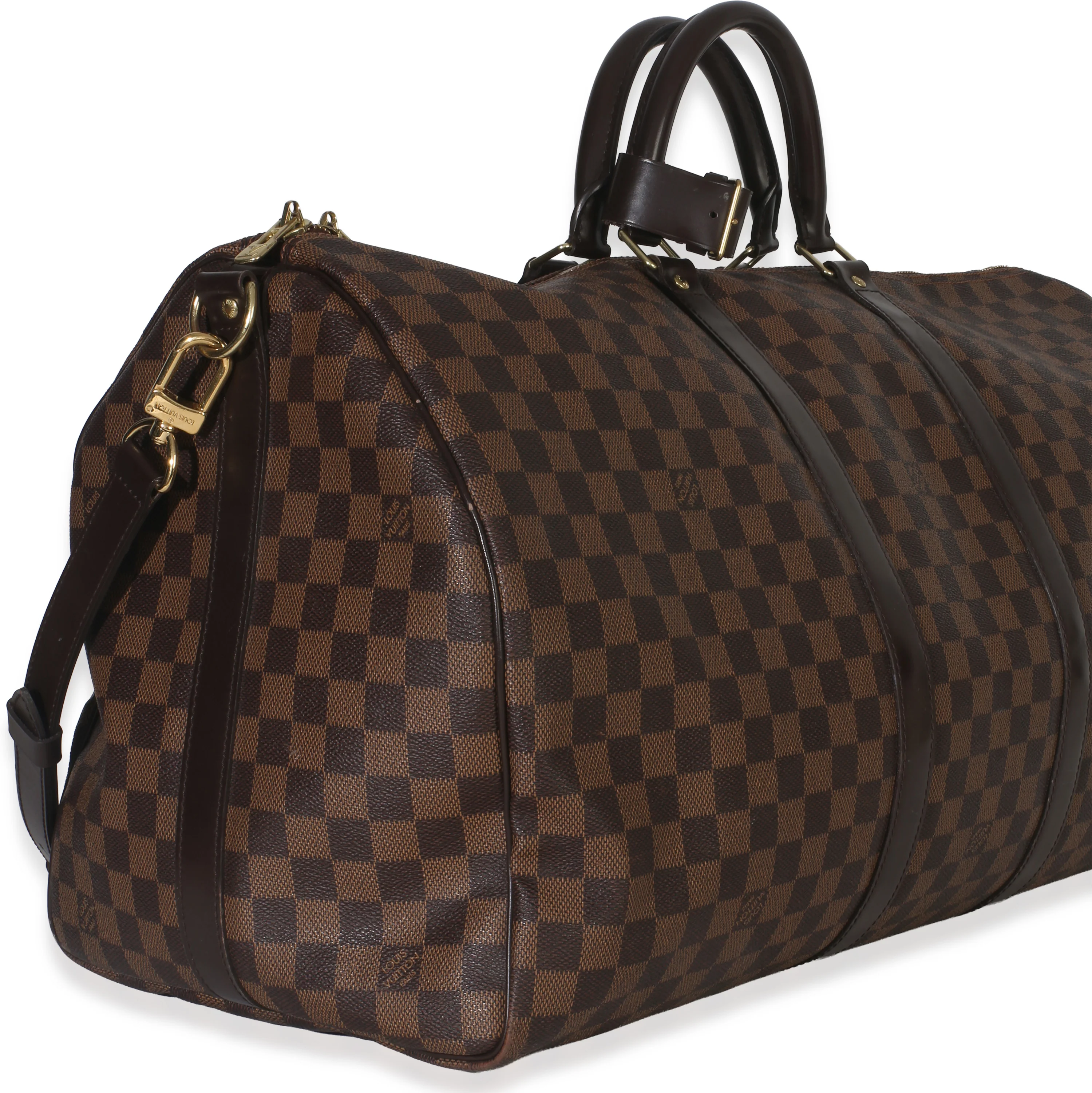Damier Ebene Canvas Keepall Bandouliere 55 - Image 3