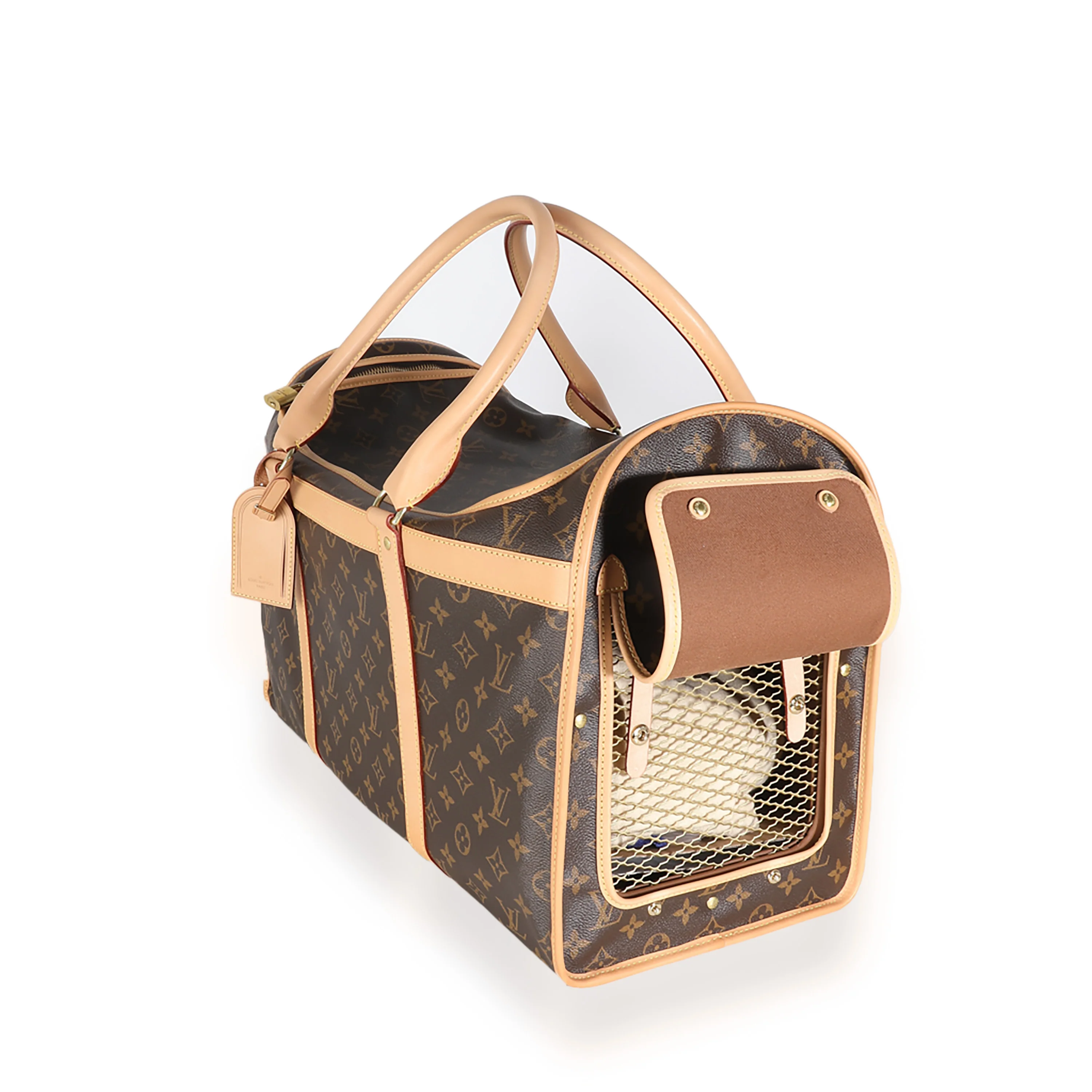 Monogram Canvas Sac Chien 50 Pet Carrier - Image 3