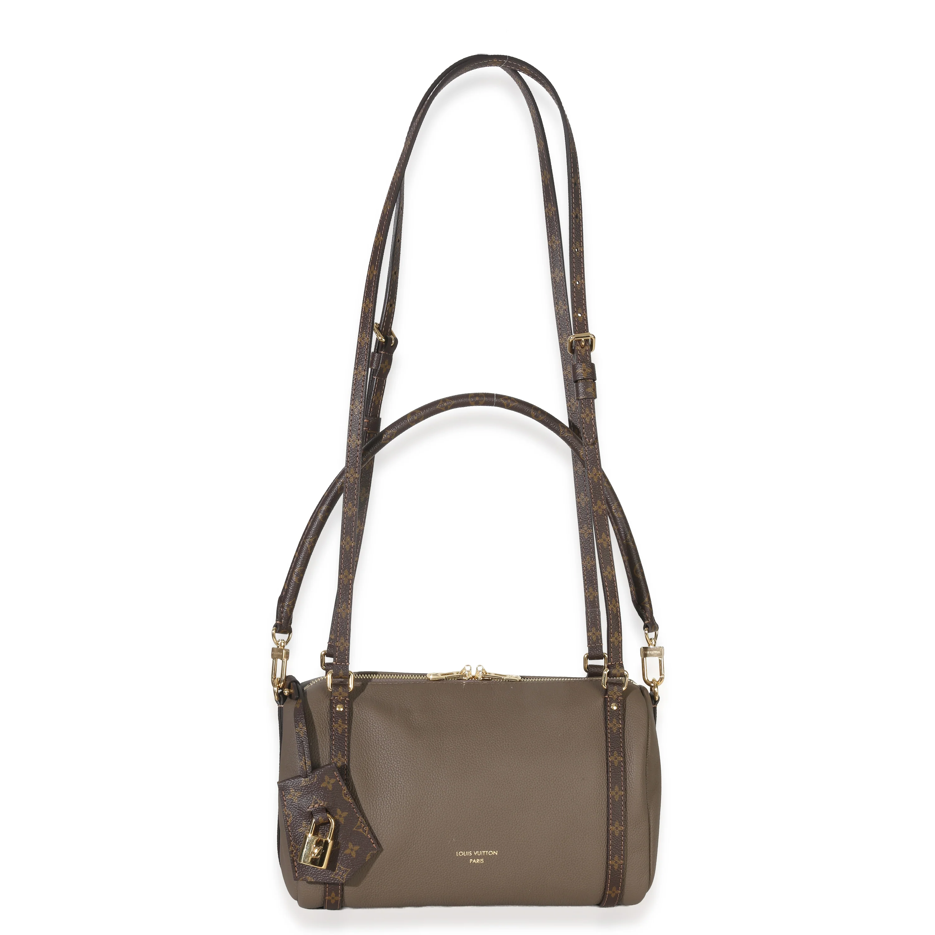 Smoke Grey Calfskin Monogram Canvas Express PM - Image 8