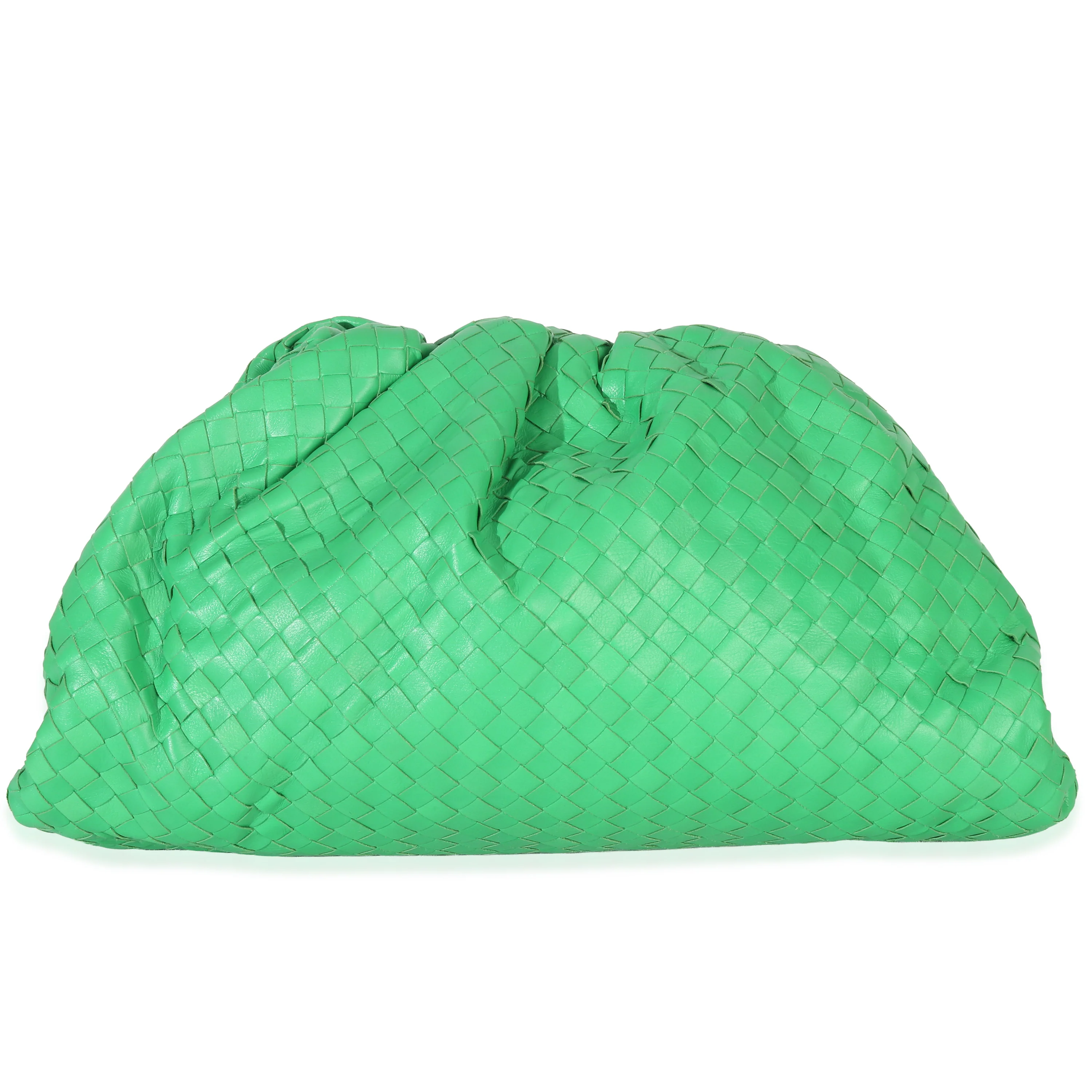 Parakeet Nappa Intrecciato Maxi Pouch