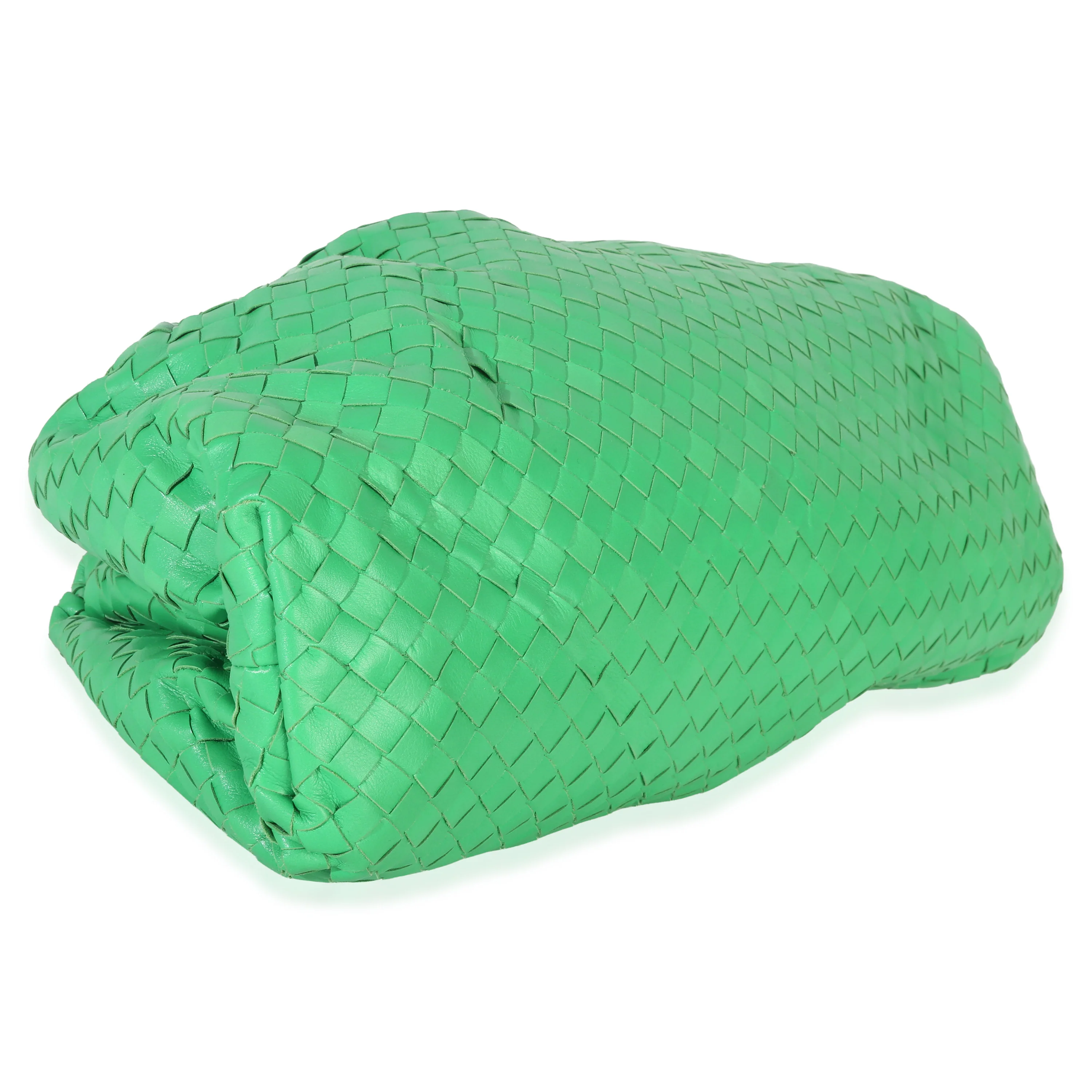 Parakeet Nappa Intrecciato Maxi Pouch - Image 6