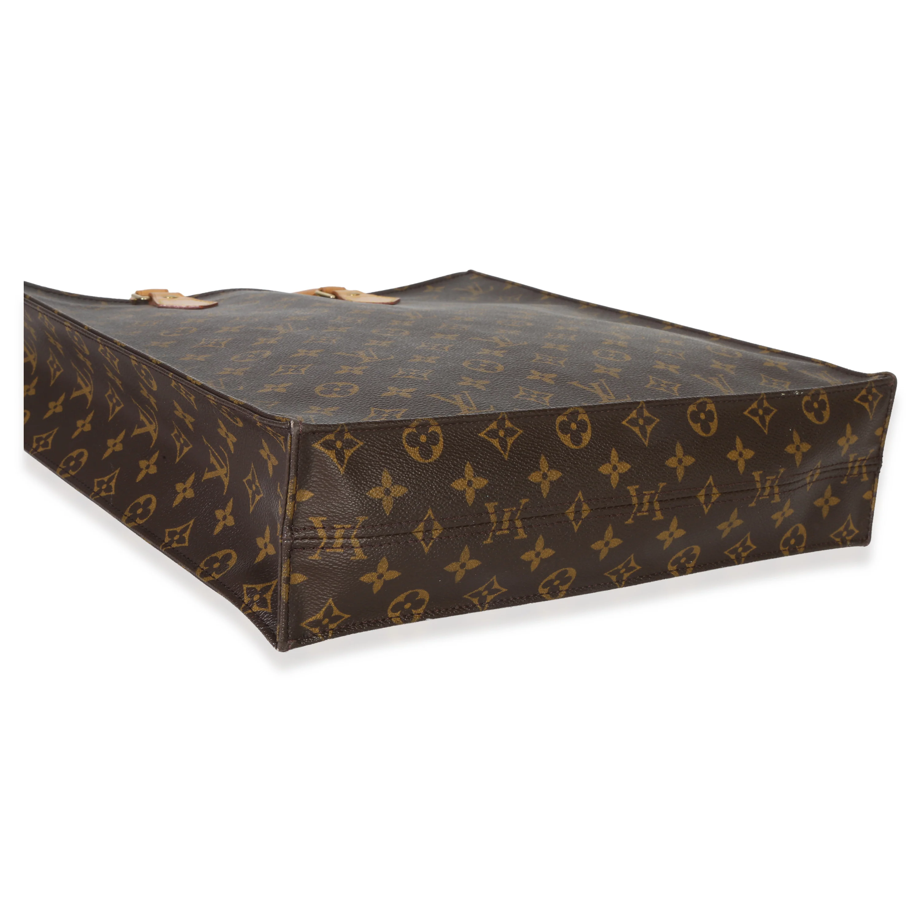 Monogram Canvas Sac Plat Tote - Image 6