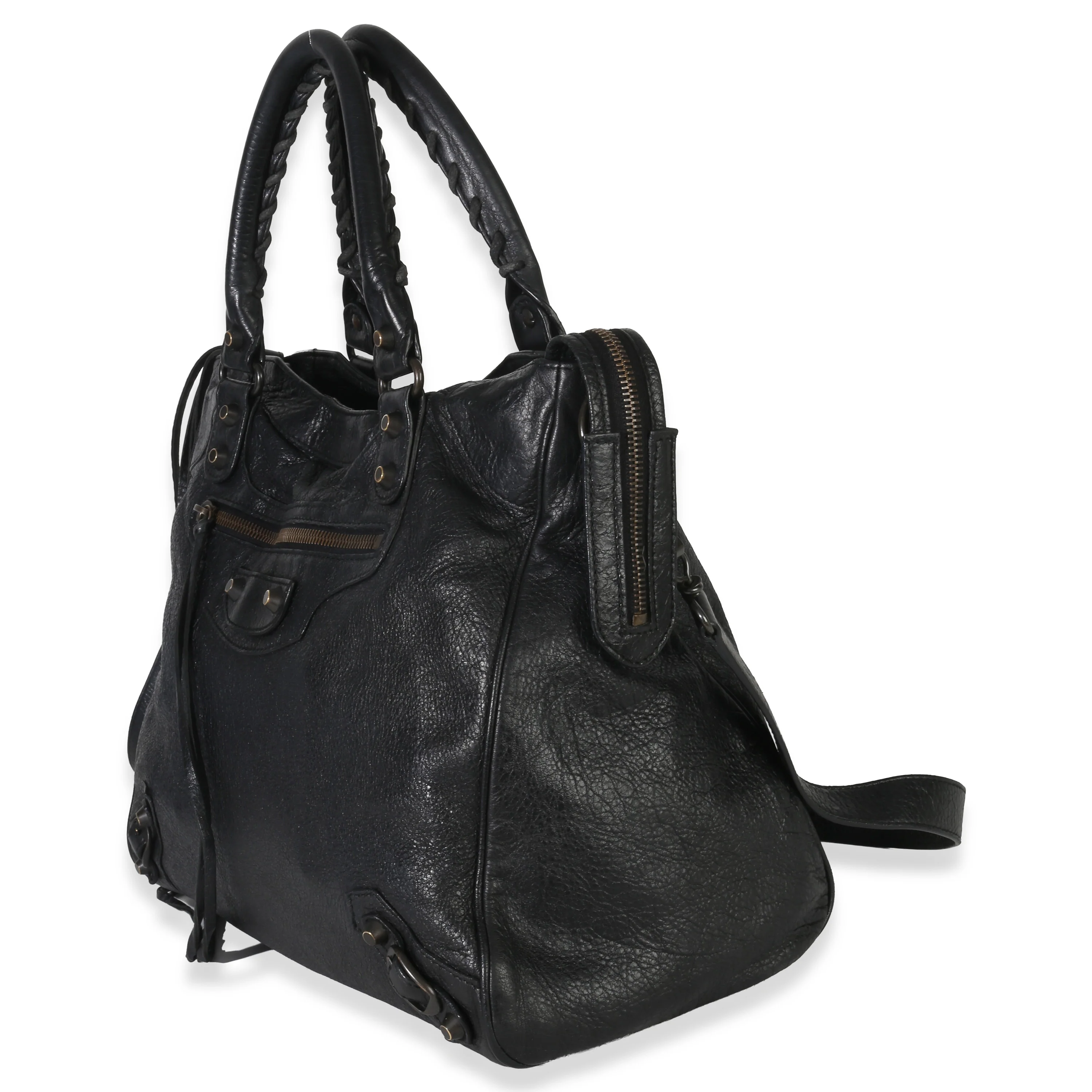 Black Agneau Classic Velo Bag - Image 2