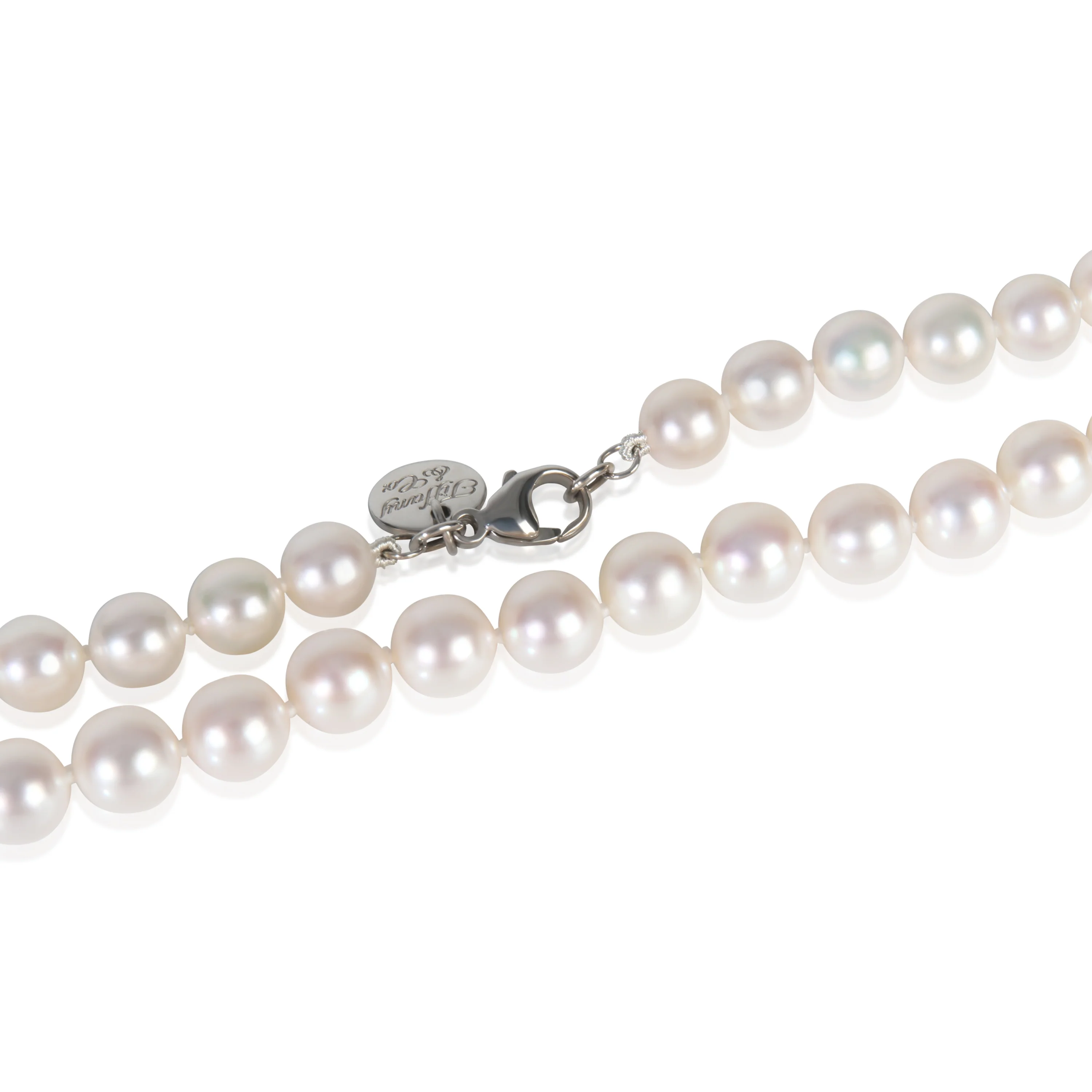 White Gold Pearl Pearl Essentials Necklace - Image 2