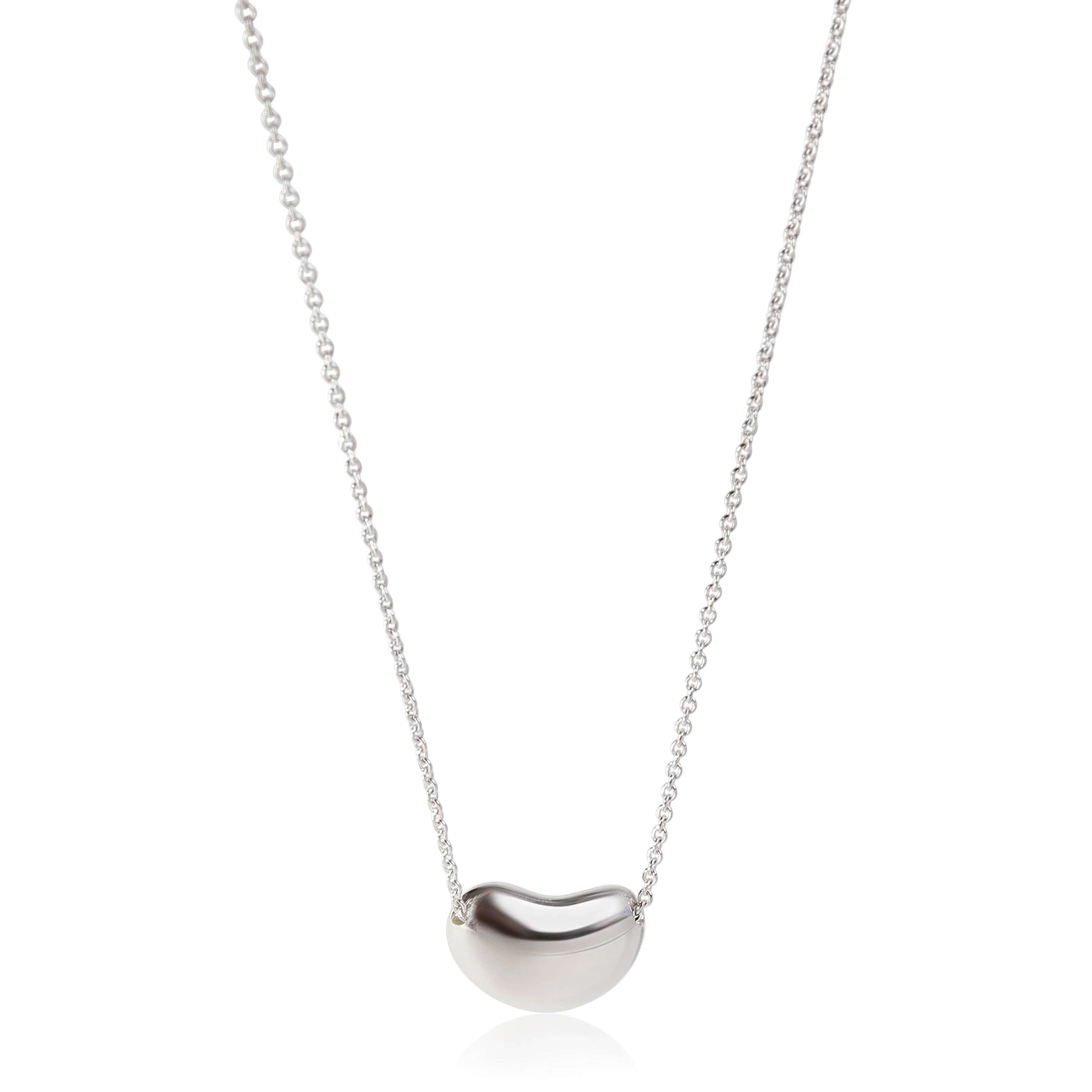 Sterling Silver Elsa Peretti Bean Pendant