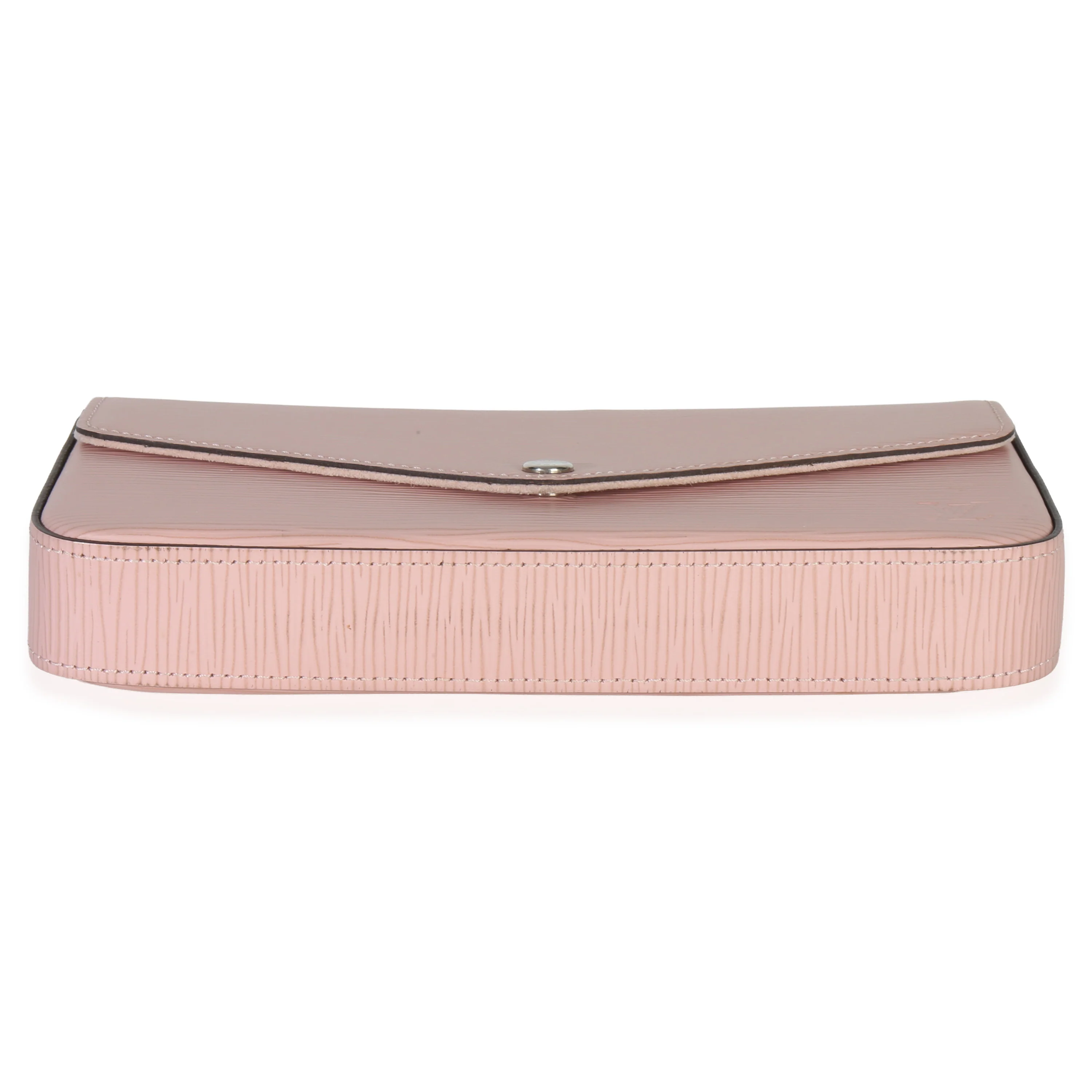 Rose Ballerine Epi Leather Félicie Pochette - Image 5