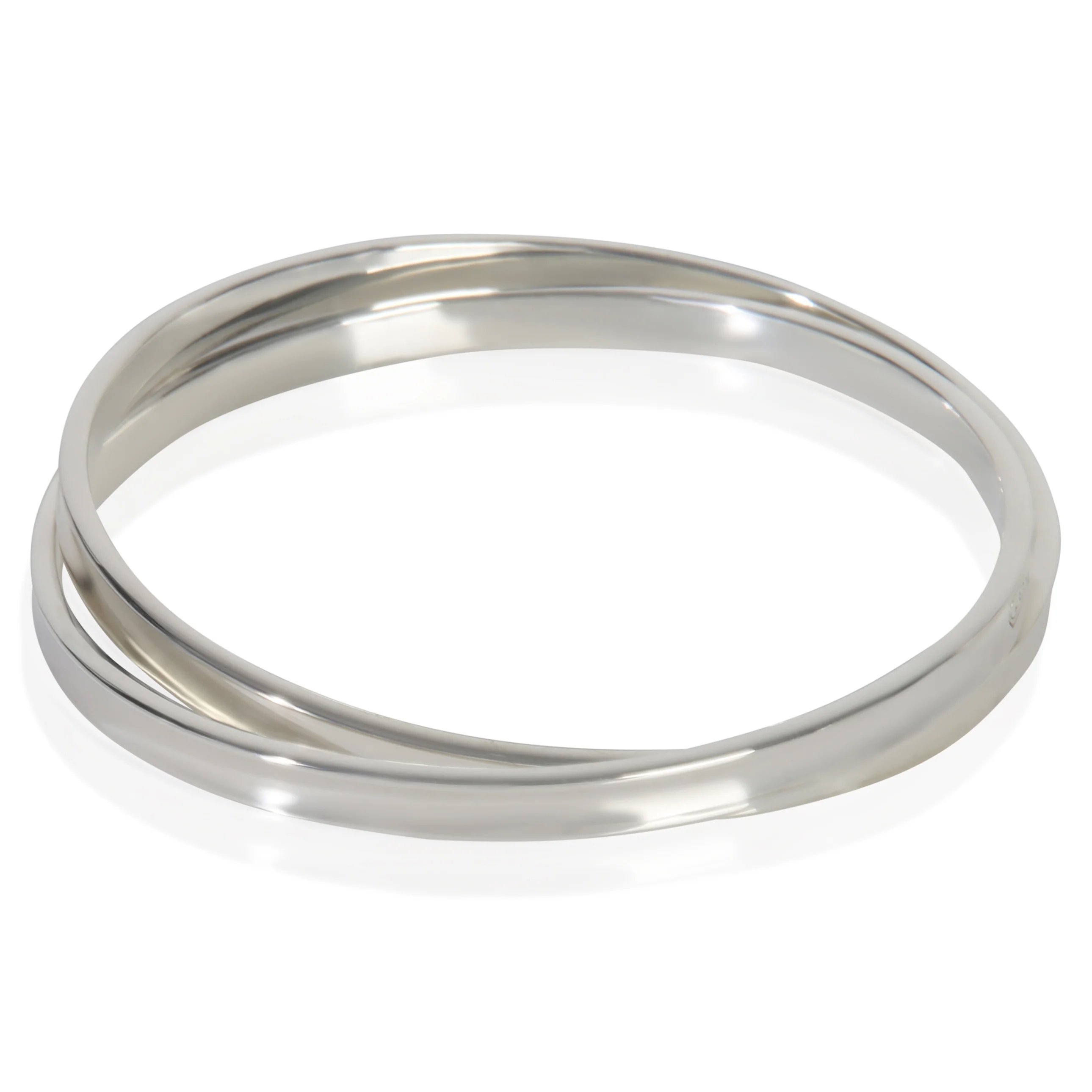 Sterling Silver 1837 Interlocking Bracelet - Image 3