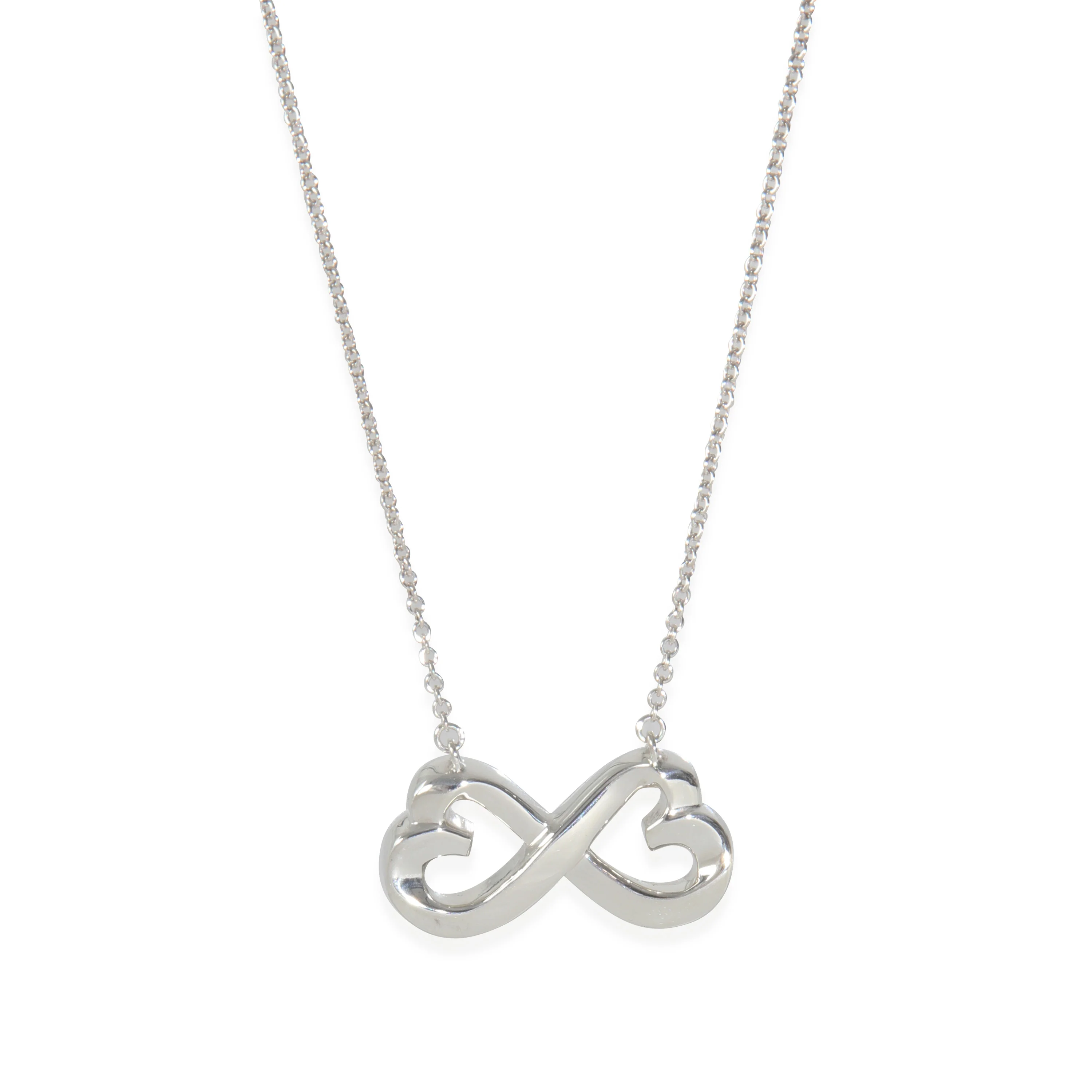 Sterling Silver Paloma Picasso Double Loving Heart Pendant