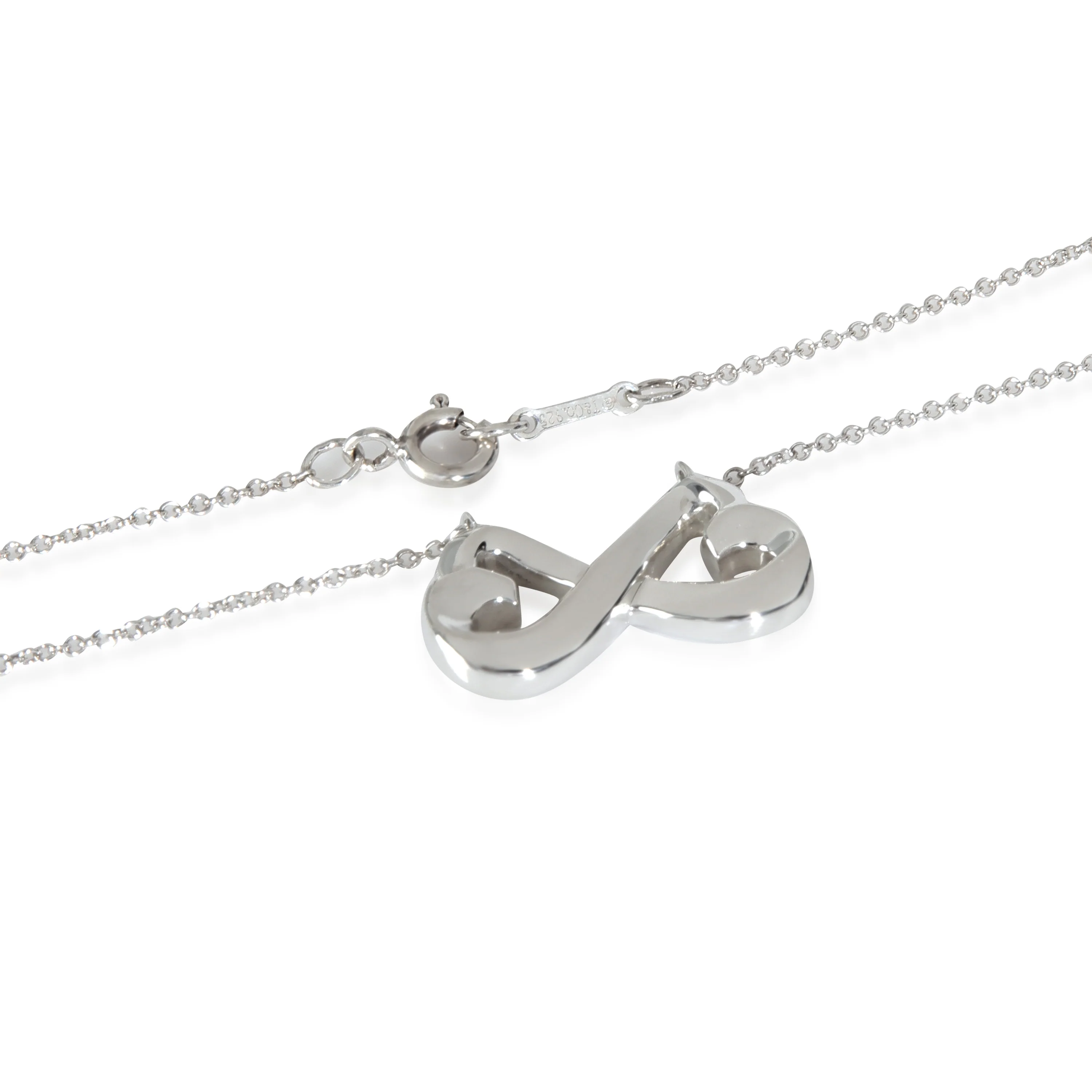 Sterling Silver Paloma Picasso Double Loving Heart Pendant - Image 3
