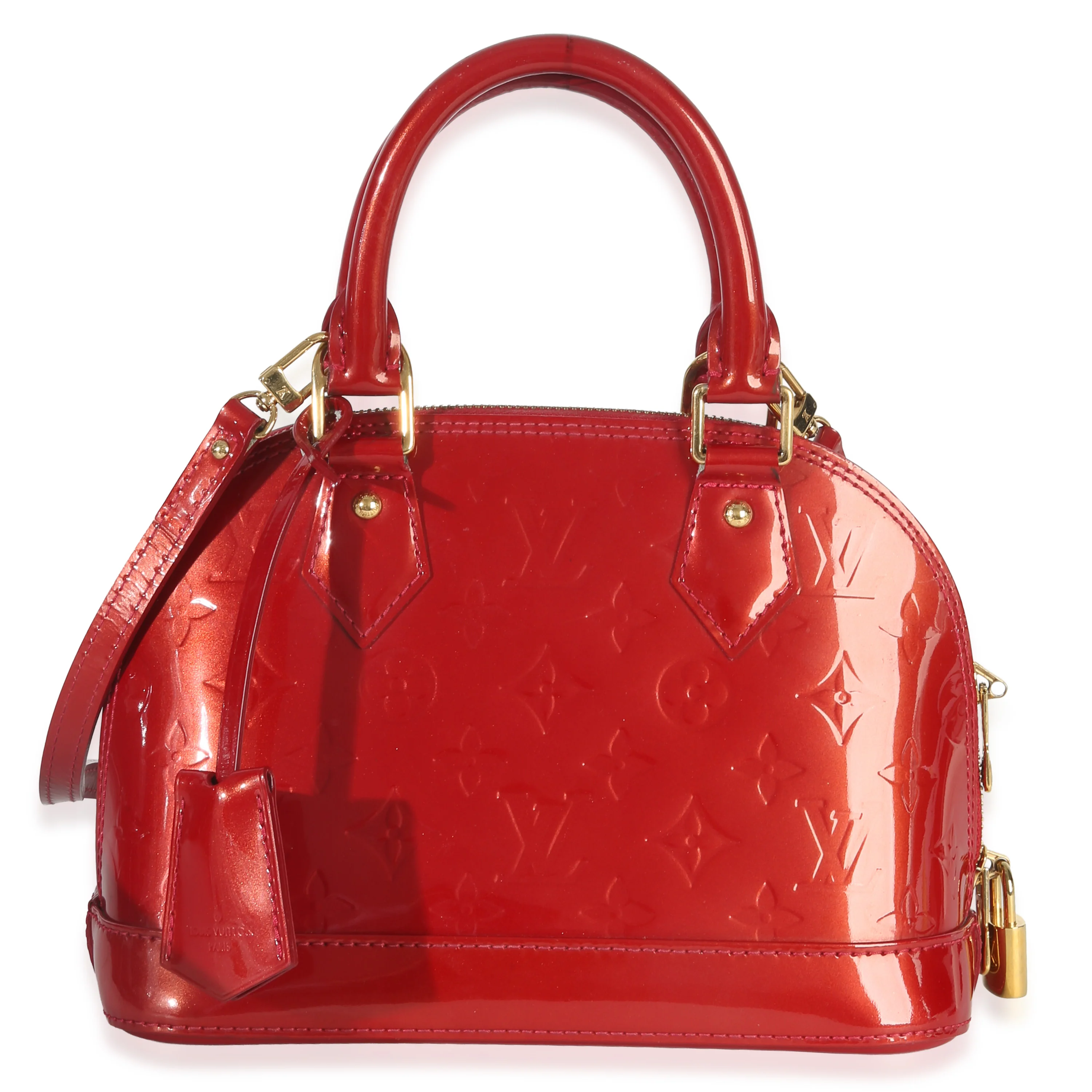 Cherry Monogram Vernis Alma BB