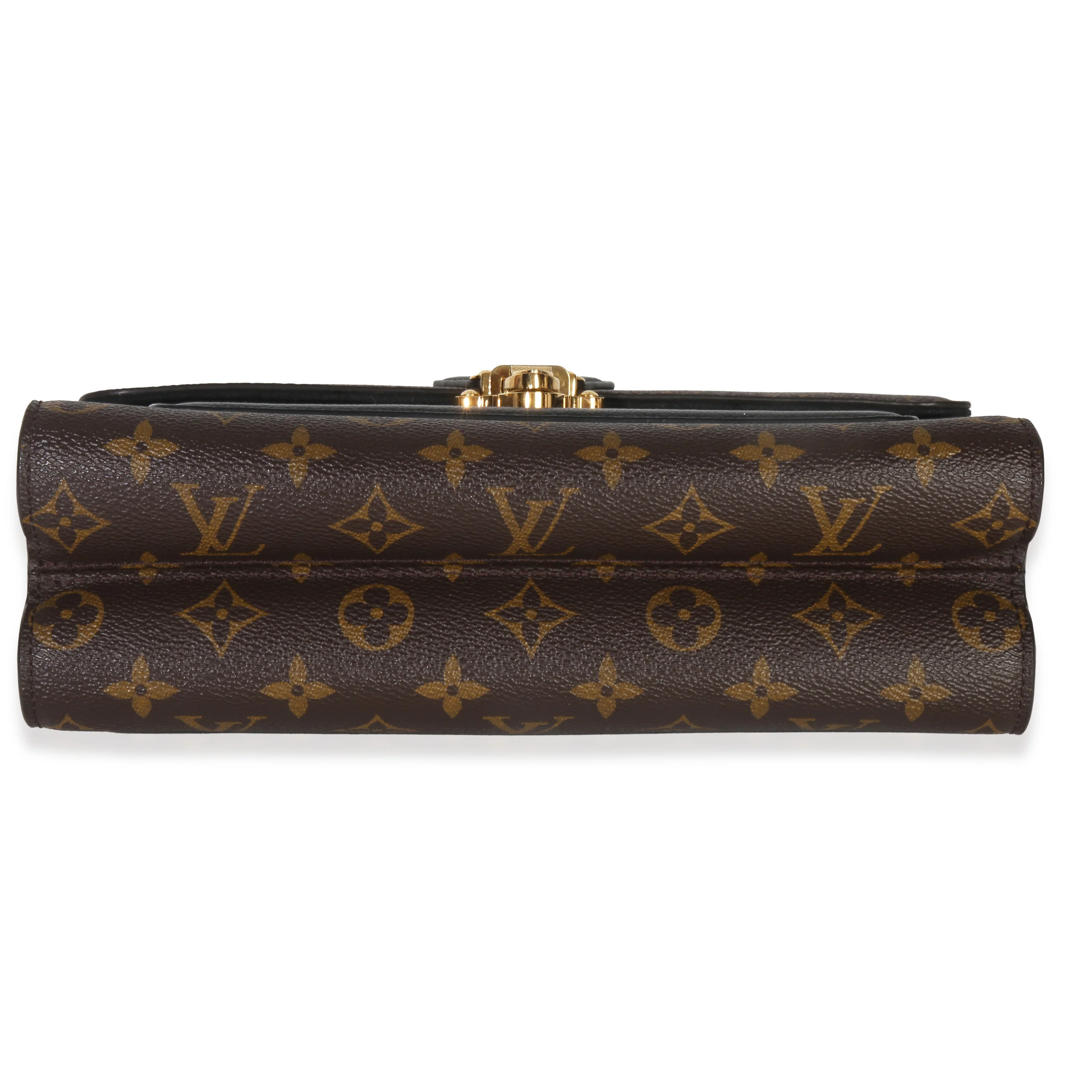 Black Taurillon Monogram Canvas Victoire Chain Bag - Image 5