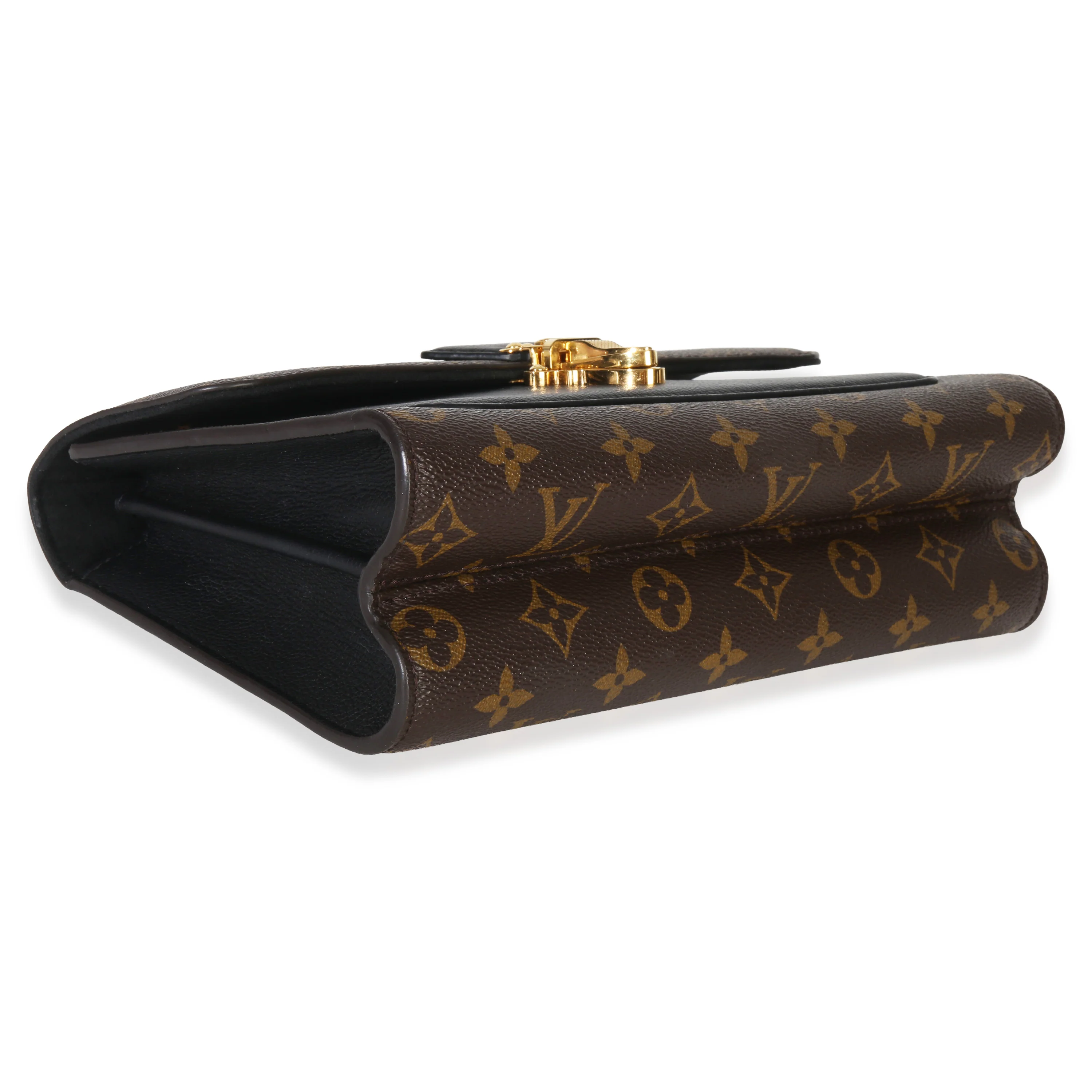 Black Taurillon Monogram Canvas Victoire Chain Bag - Image 6