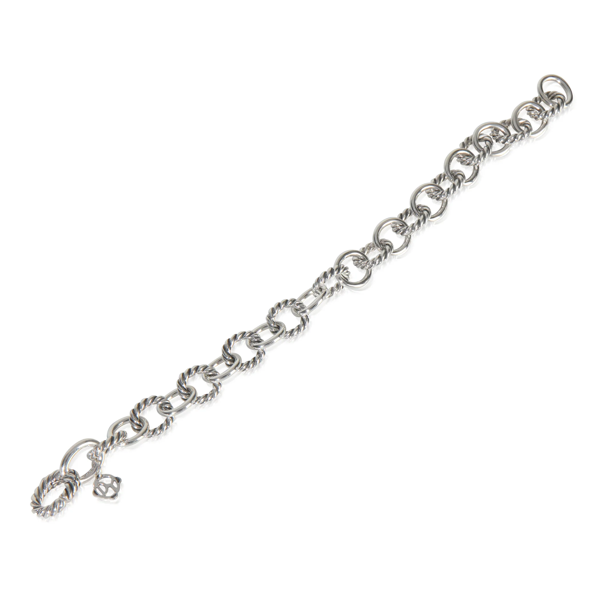 Sterling Silver  Oval Link Bracelet - Image 4