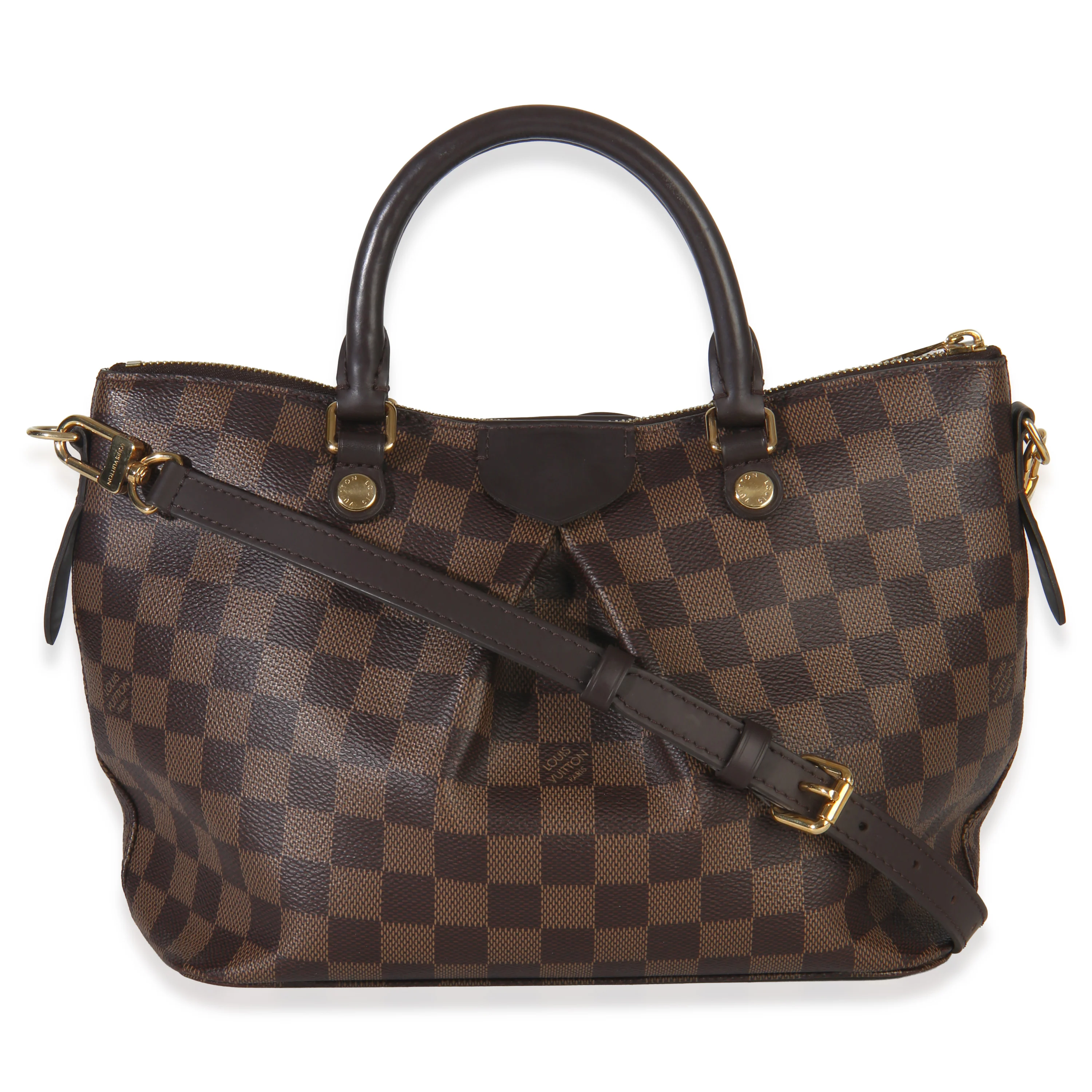Damier Ebene Canvas Siena PM - Image 4