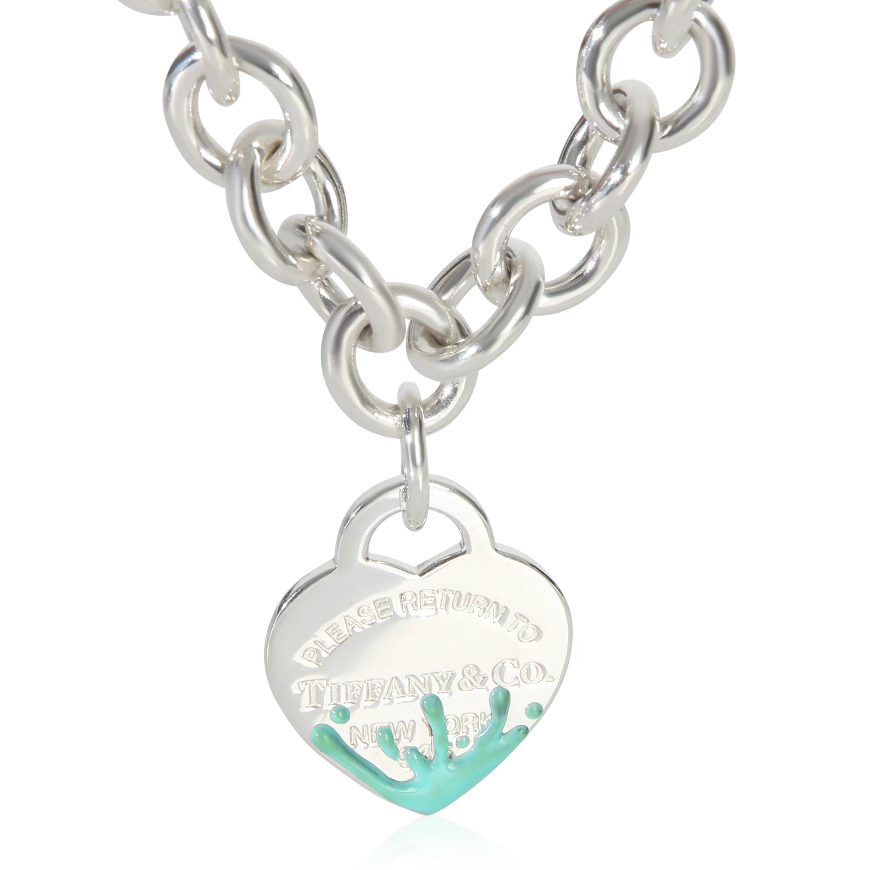 Sterling Silver Return To Tiffany Splash Necklace