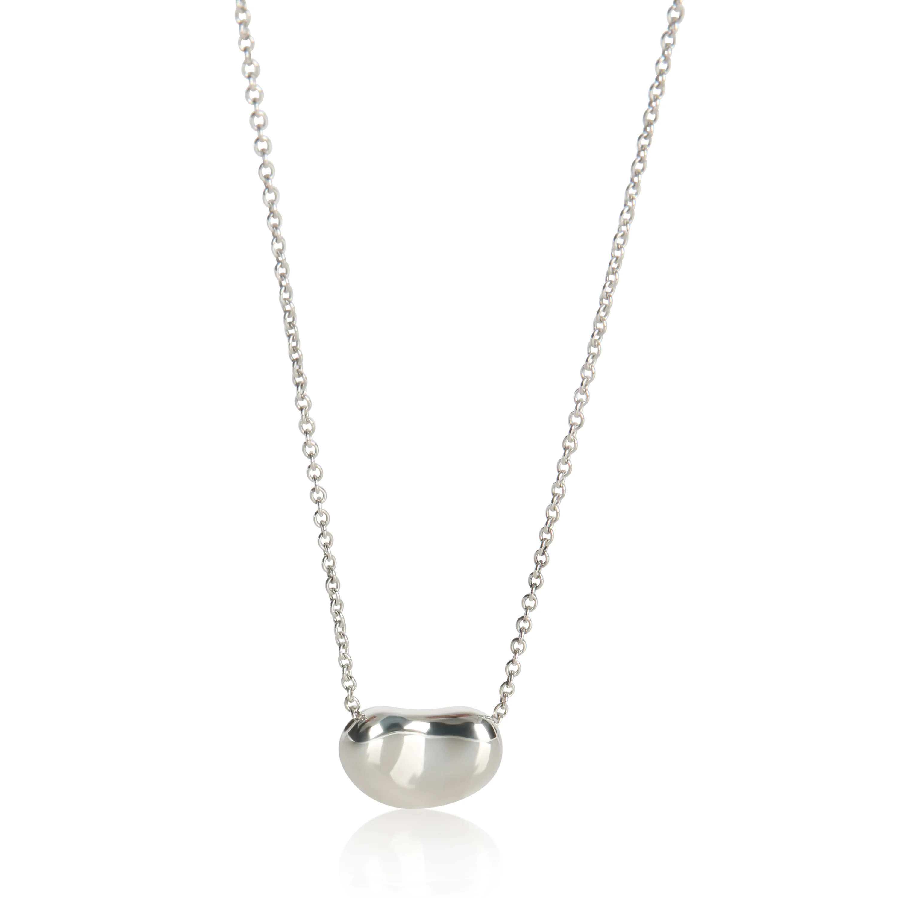 Sterling Silver  Elsa Peretti Bean Pendant