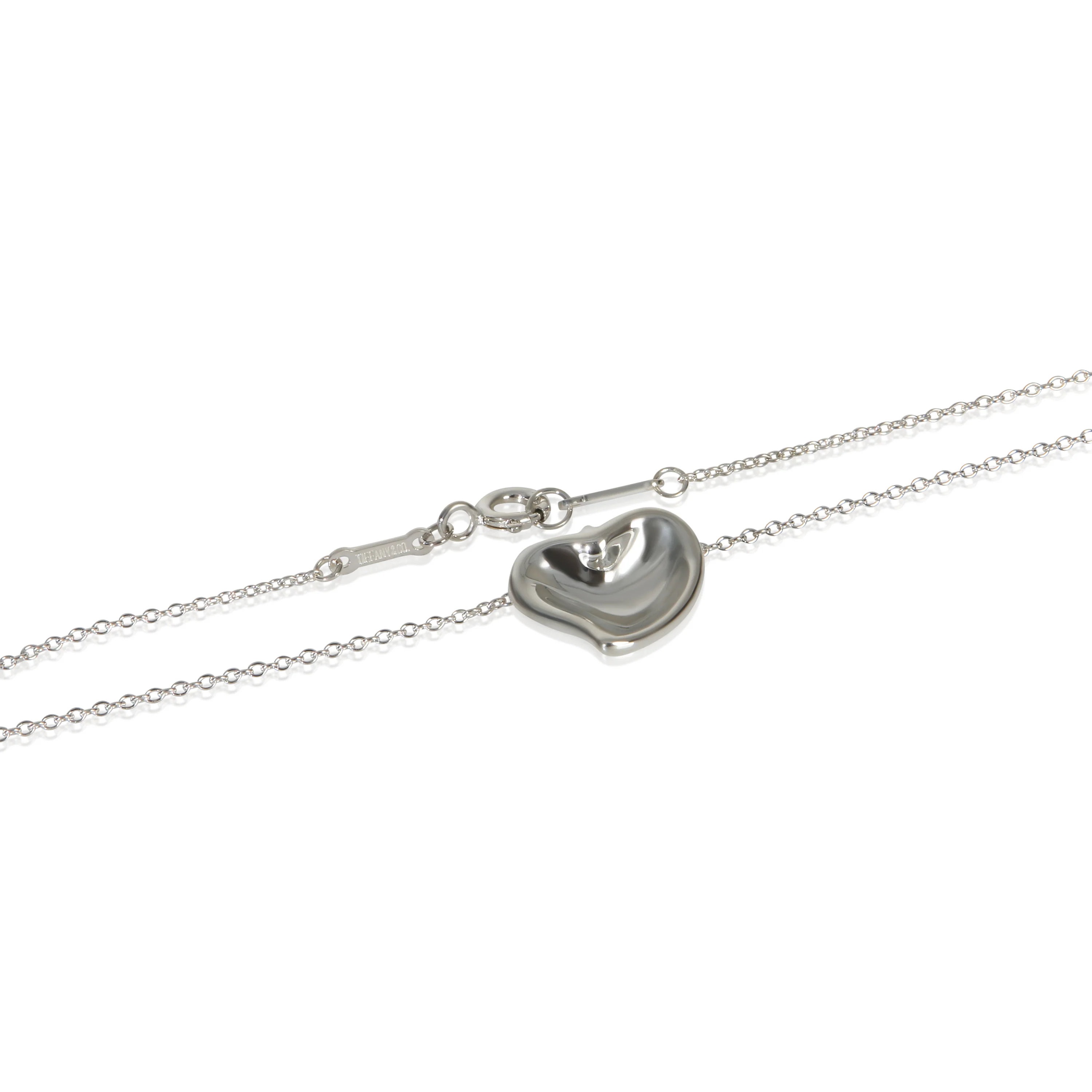 Sterling Silver  Elsa Peretti Full Heart Pendant - Image 3