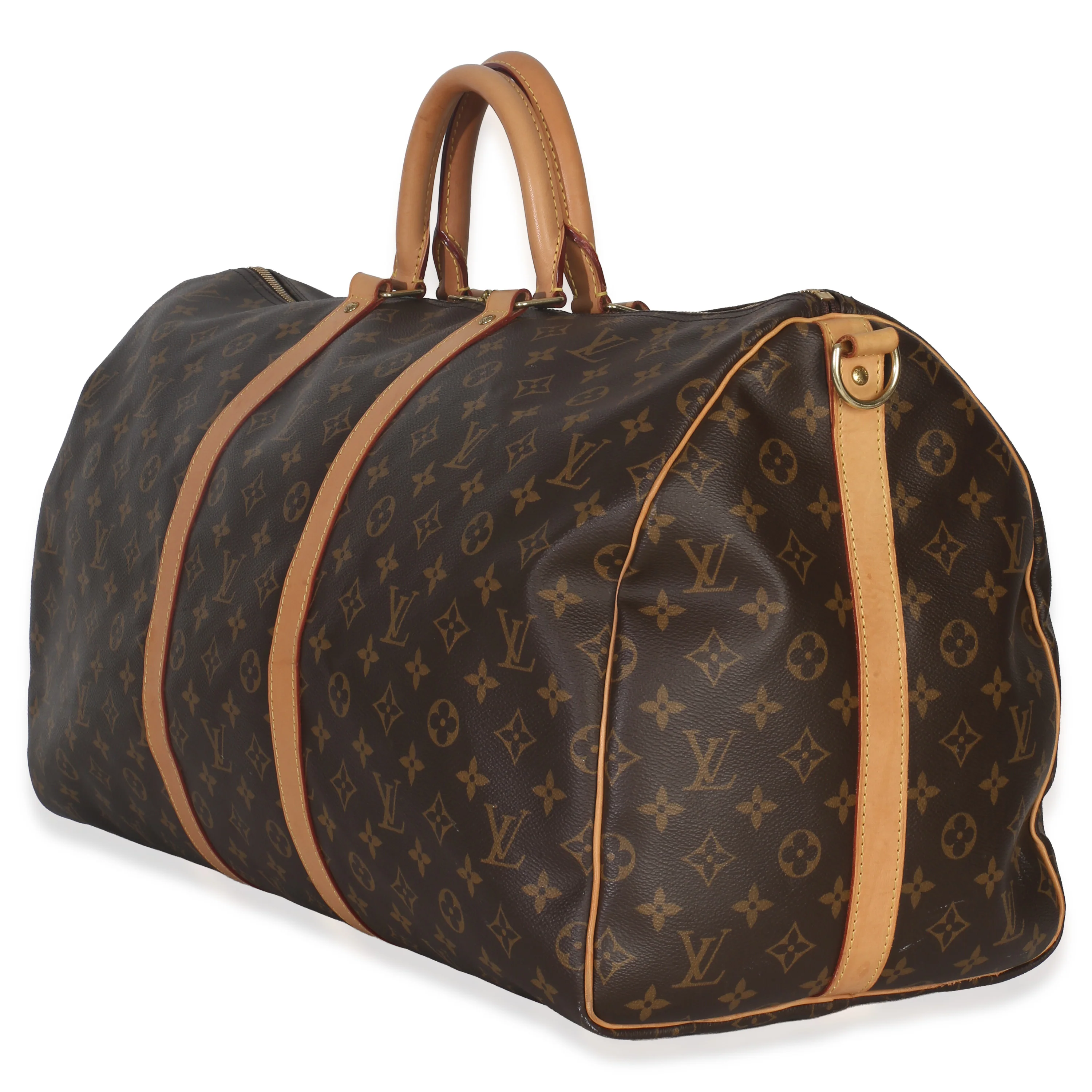 Monogram Canvas Keepall Bandolieure 55 - Image 2