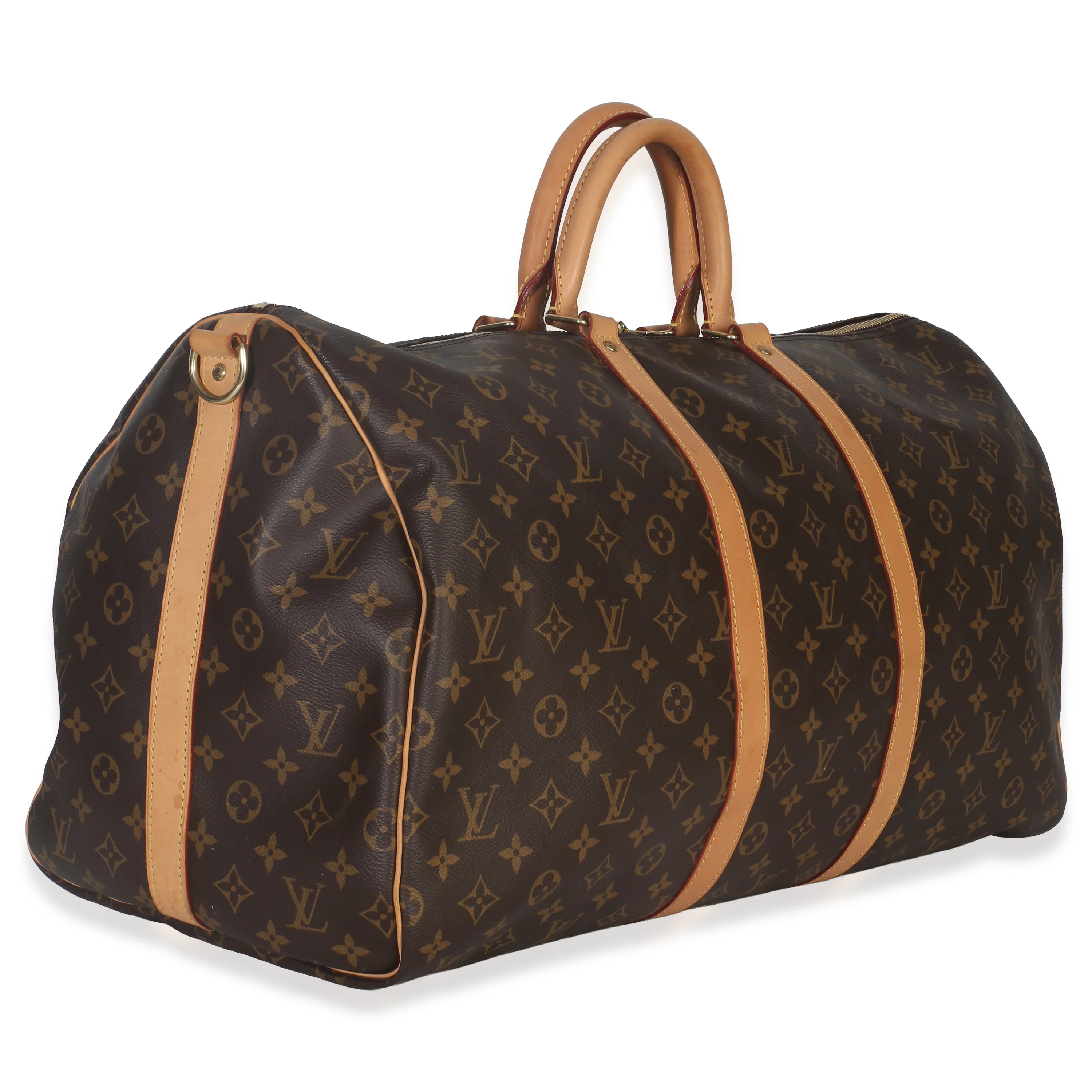 Monogram Canvas Keepall Bandolieure 55 - Image 3