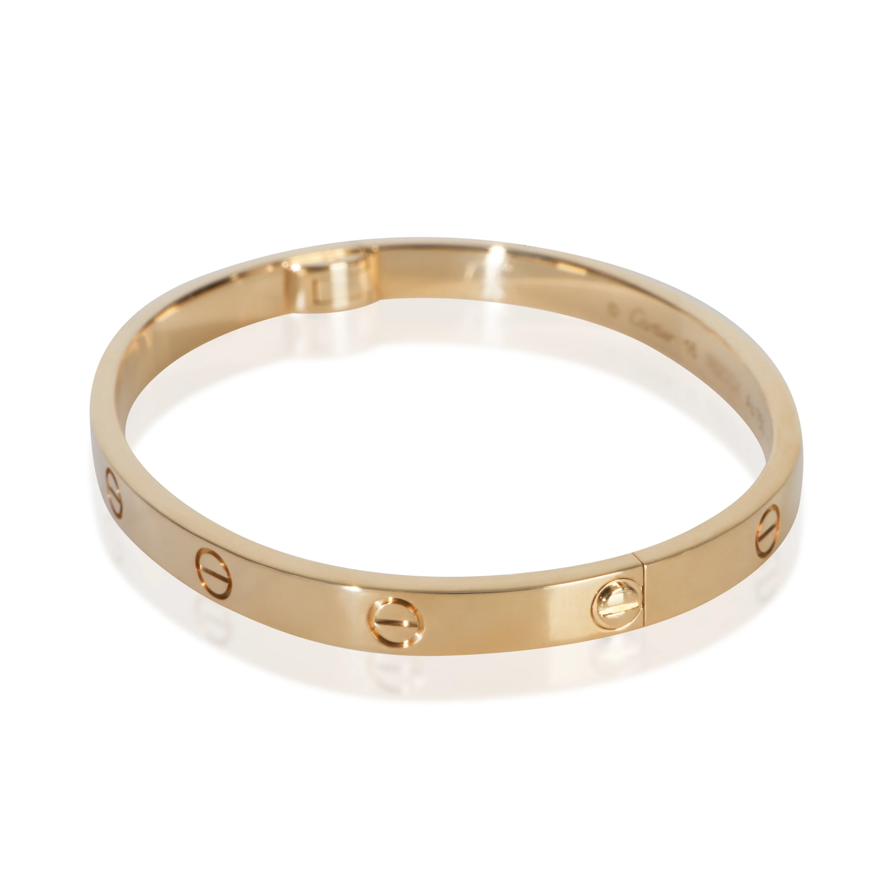 Yellow Gold  Medium Model Love Bracelet - Image 2