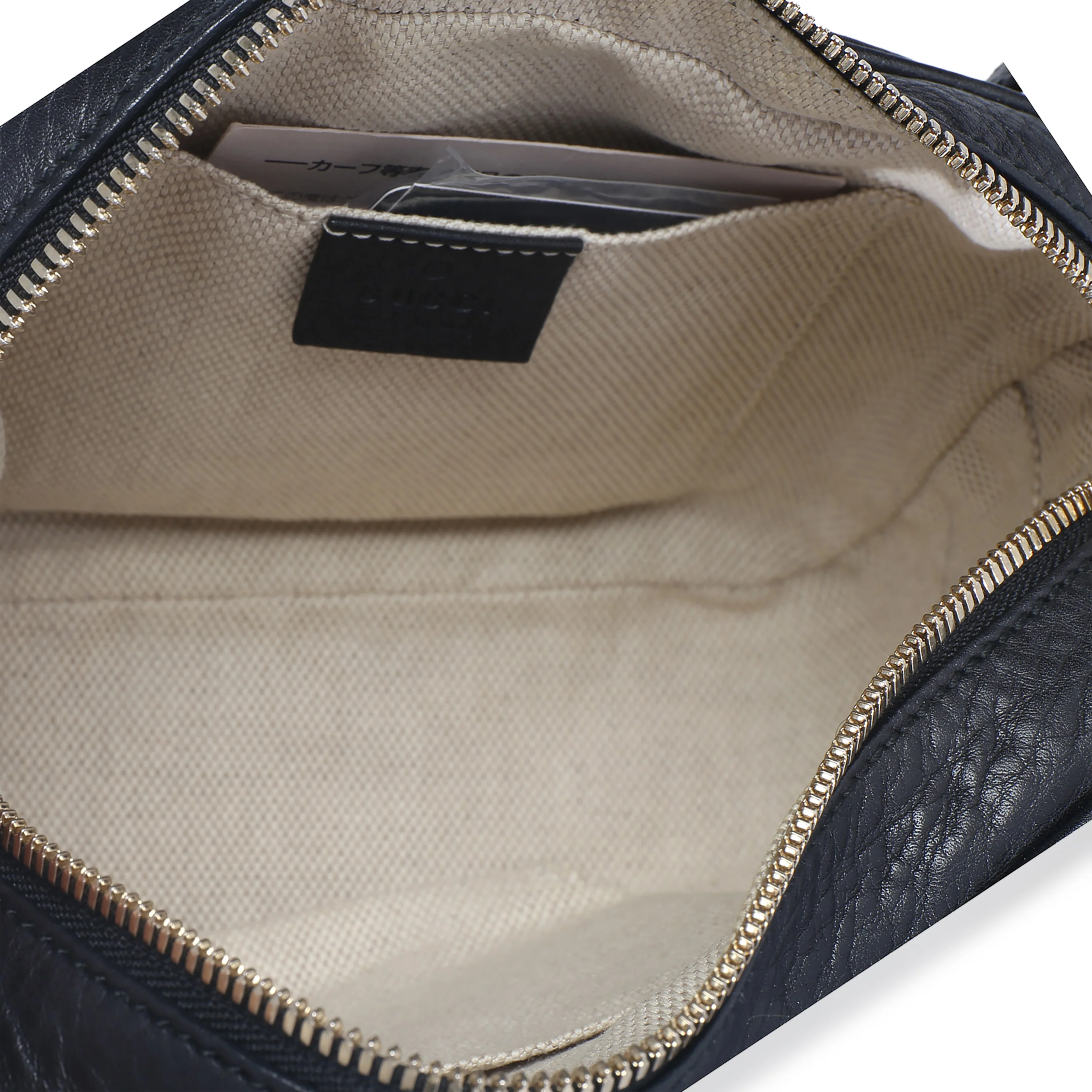 Black Pebbled Calfskin Small Soho Disco Crossbody - Image 10
