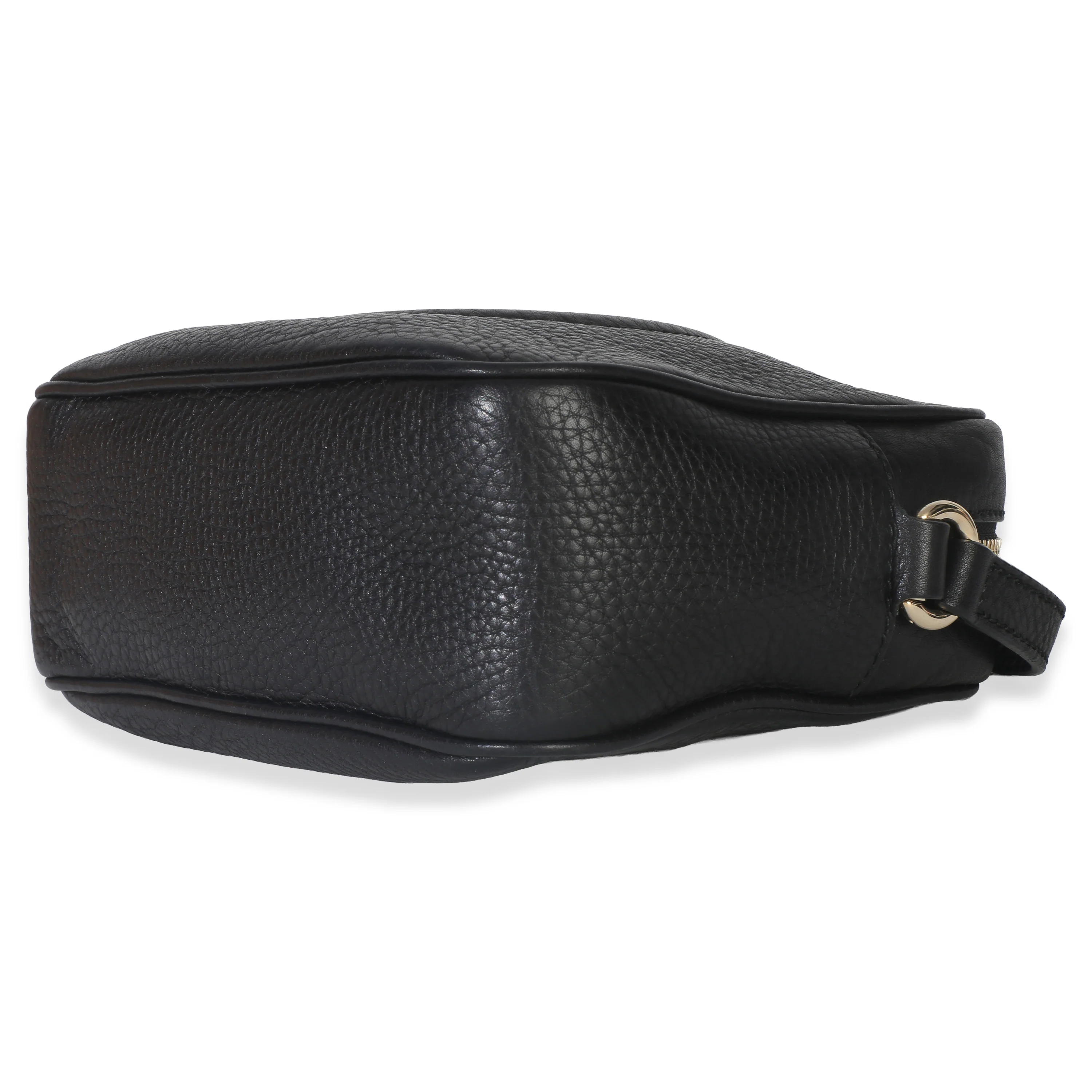 Black Pebbled Calfskin Small Soho Disco Crossbody - Image 6