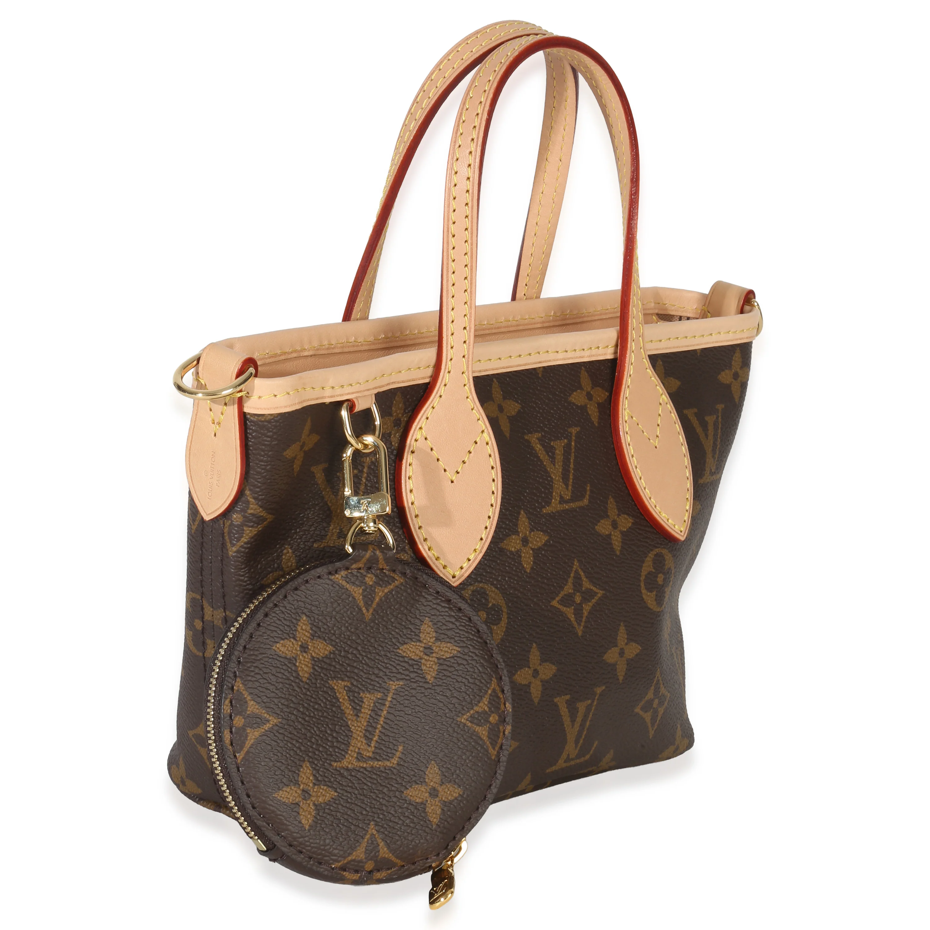 Beige Monogram Canvas Neverfull BB - Image 3