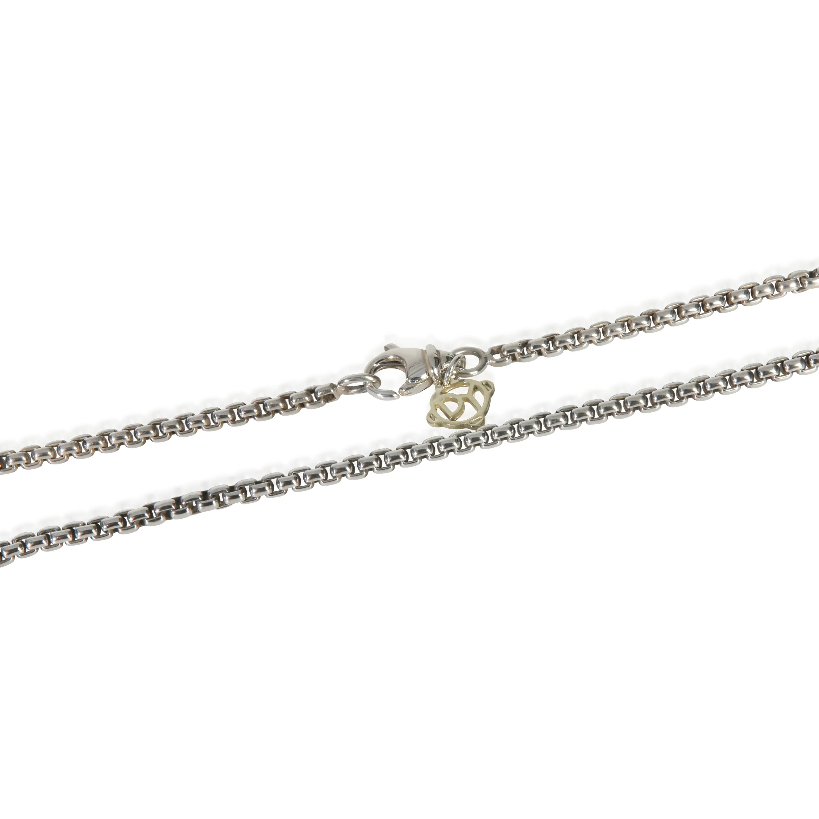 Sterling Silver 2.7mm Box Chain Necklace - Image 2
