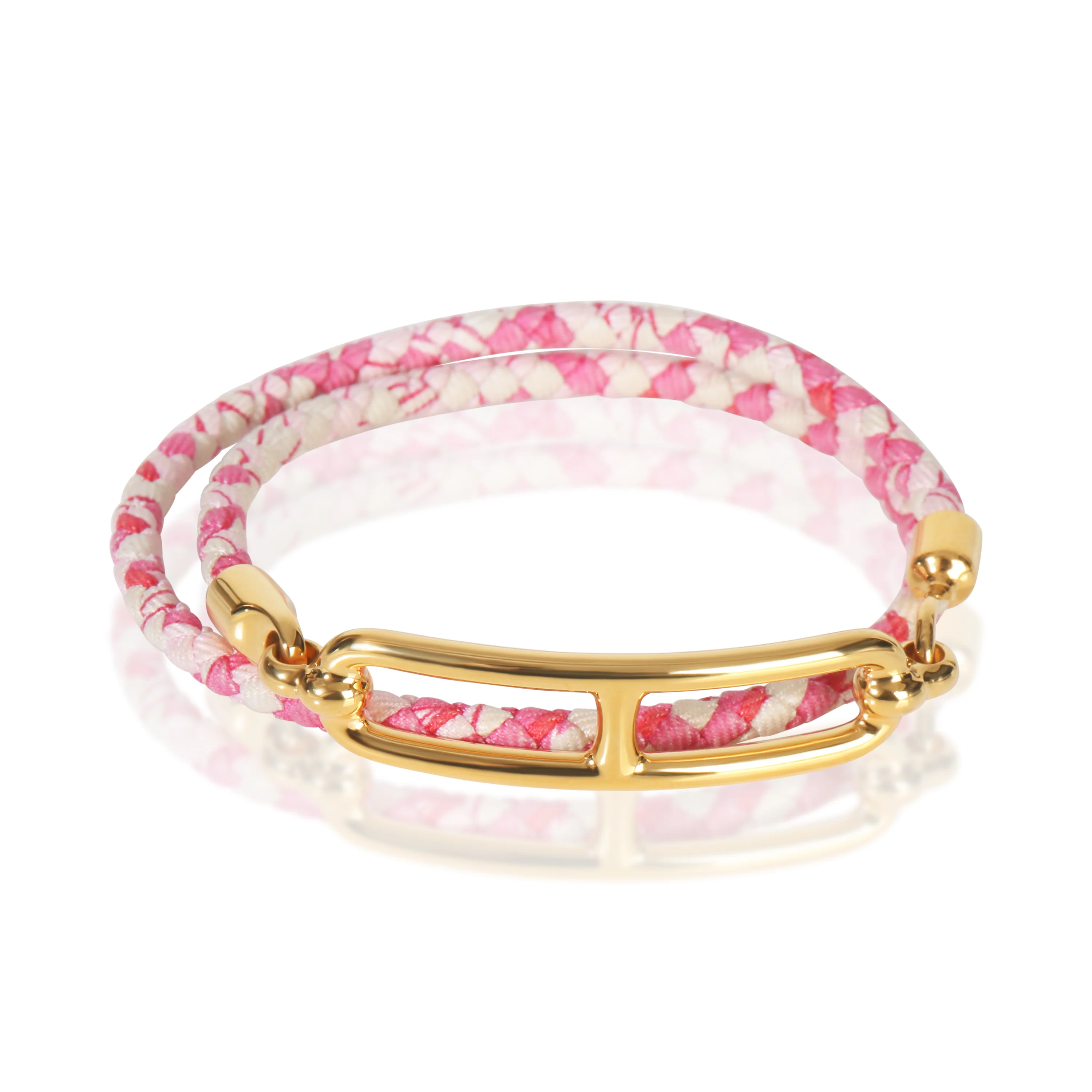 Gold-Plated  Roulis Double Tour Bracelet