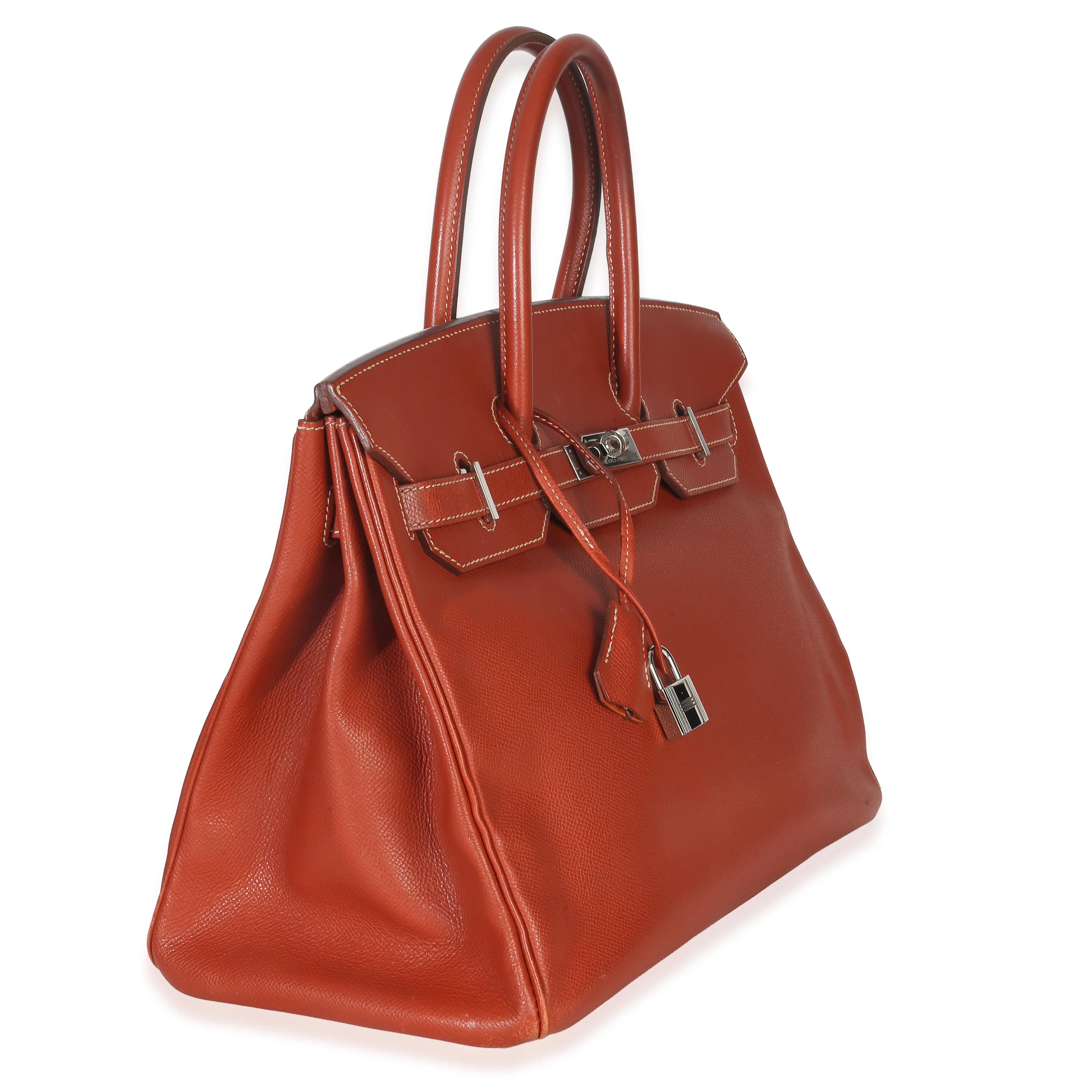 Brique Poitron Candy Epsom Birkin 35 PHW - Image 3