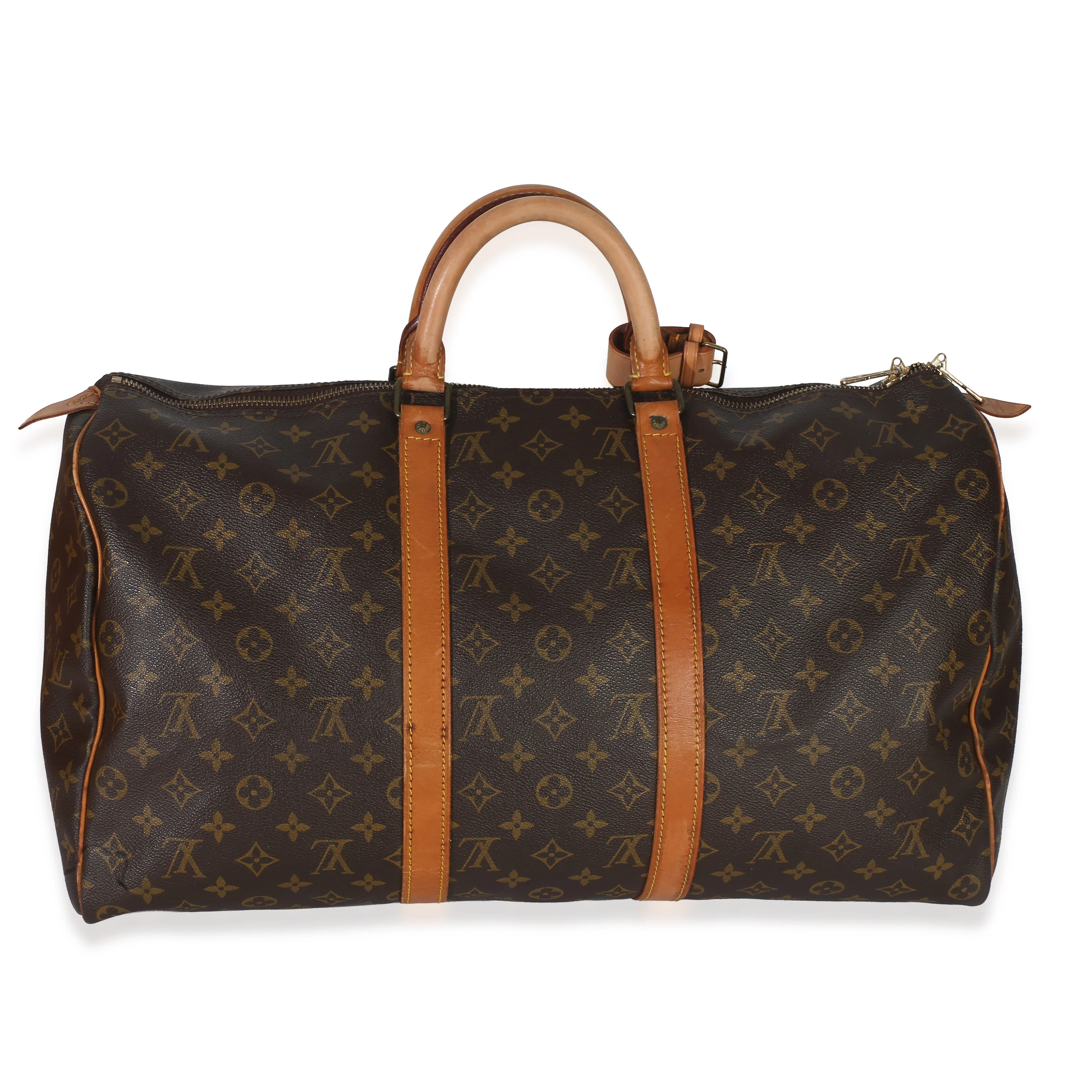 Monogram Canvas Keepall Bandouliere 50 - Image 4