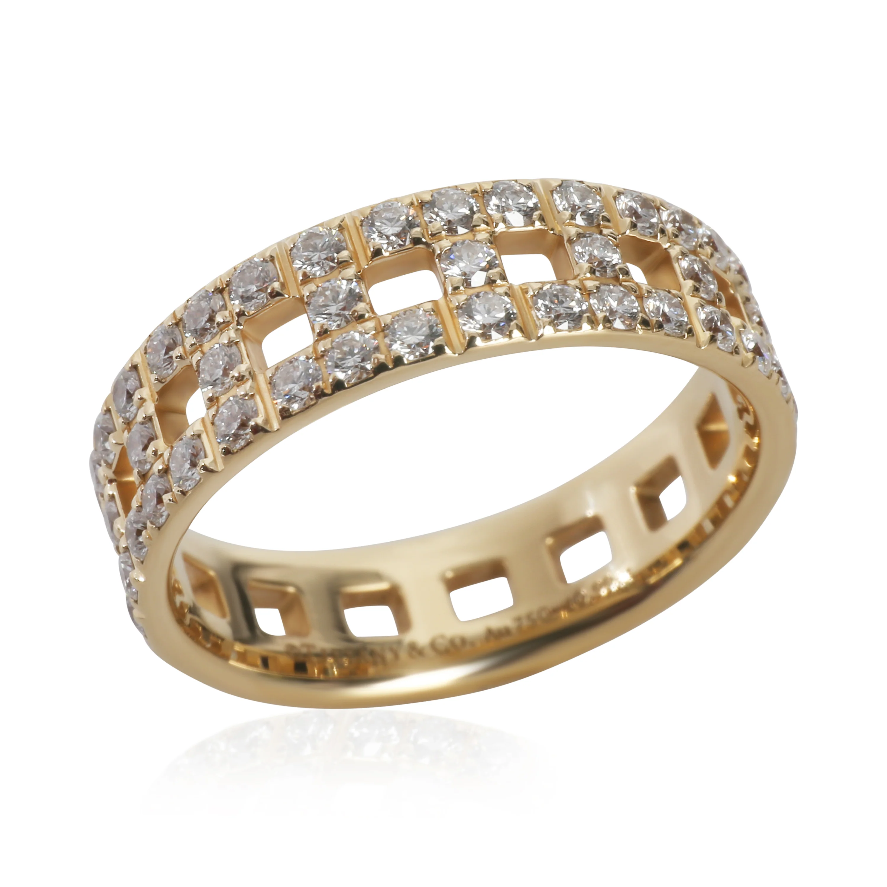Yellow Gold Diamond Ring - Image 4