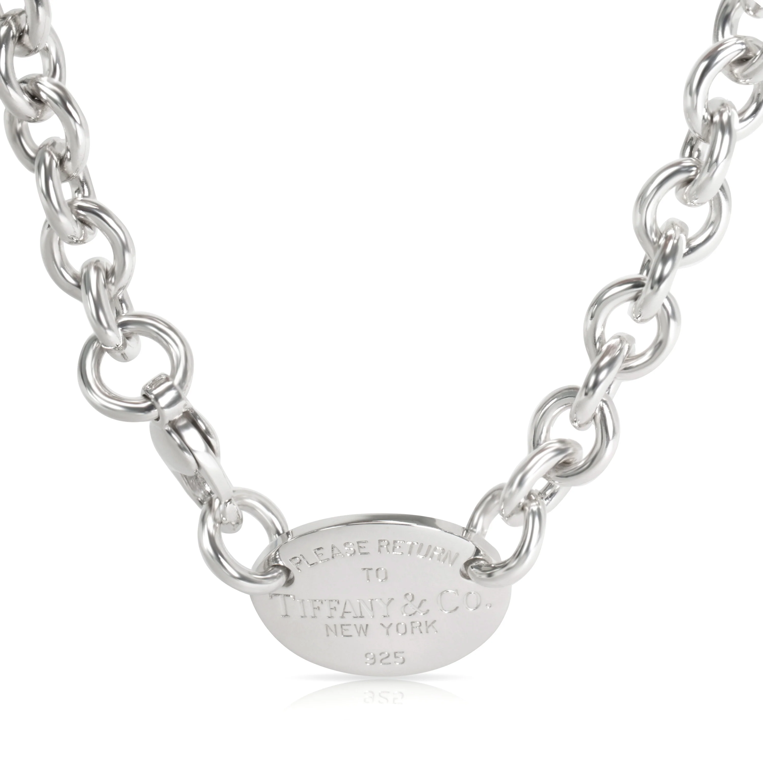 Sterling Silver  Return To Tiffany Necklace